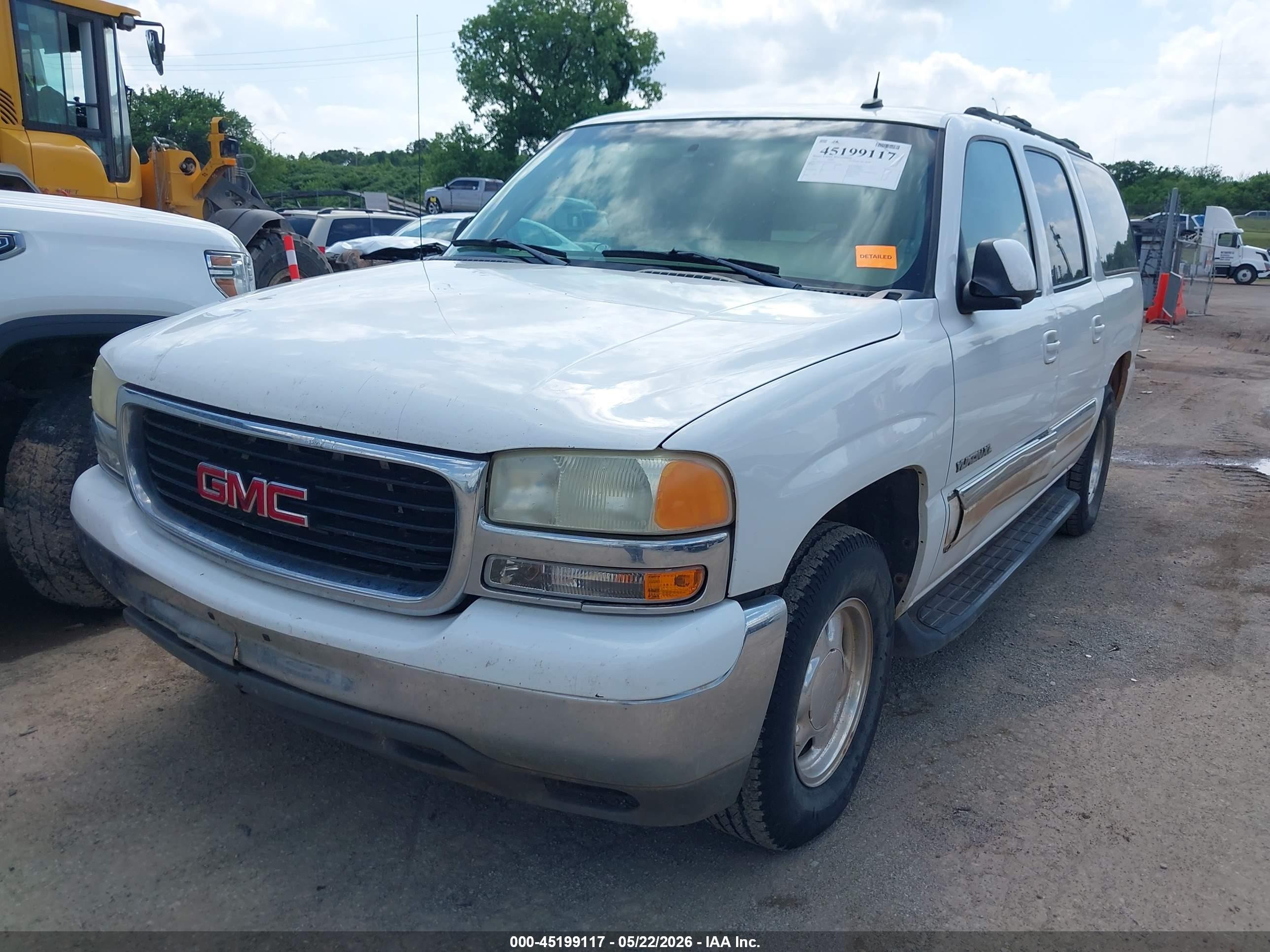 2003 Gmc Yukon Xl 1500 Slt White vin: 3GKEC16Z53G317401