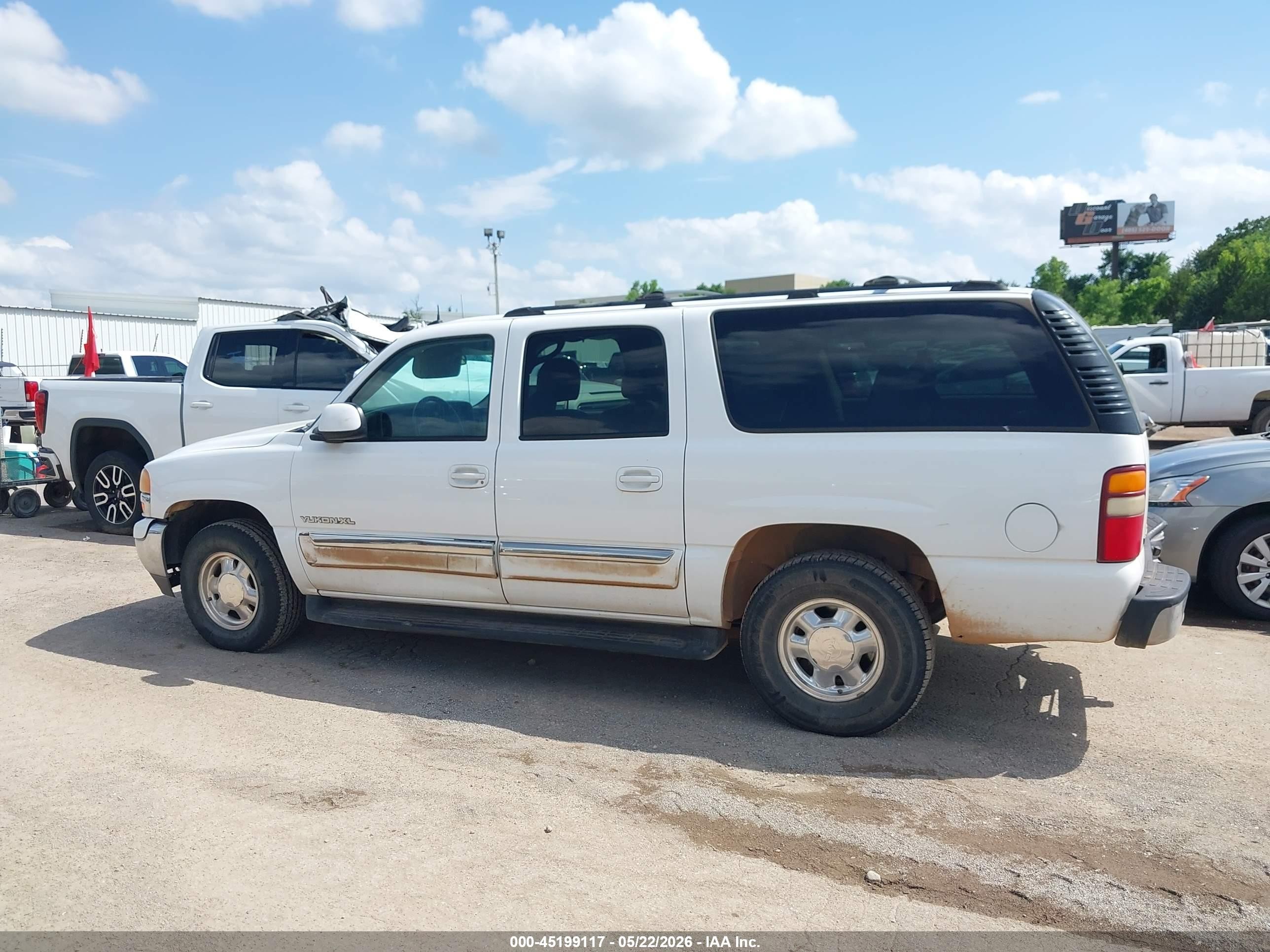 2003 Gmc Yukon Xl 1500 Slt White vin: 3GKEC16Z53G317401