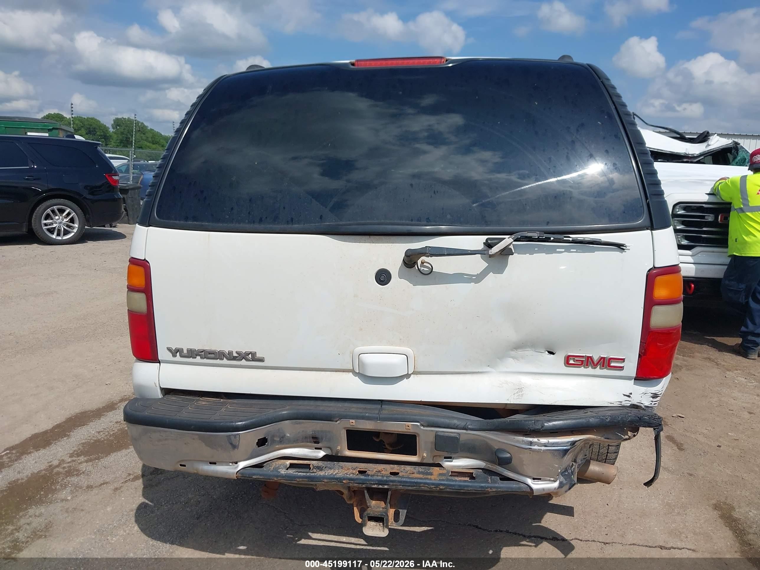 2003 Gmc Yukon Xl 1500 Slt White vin: 3GKEC16Z53G317401