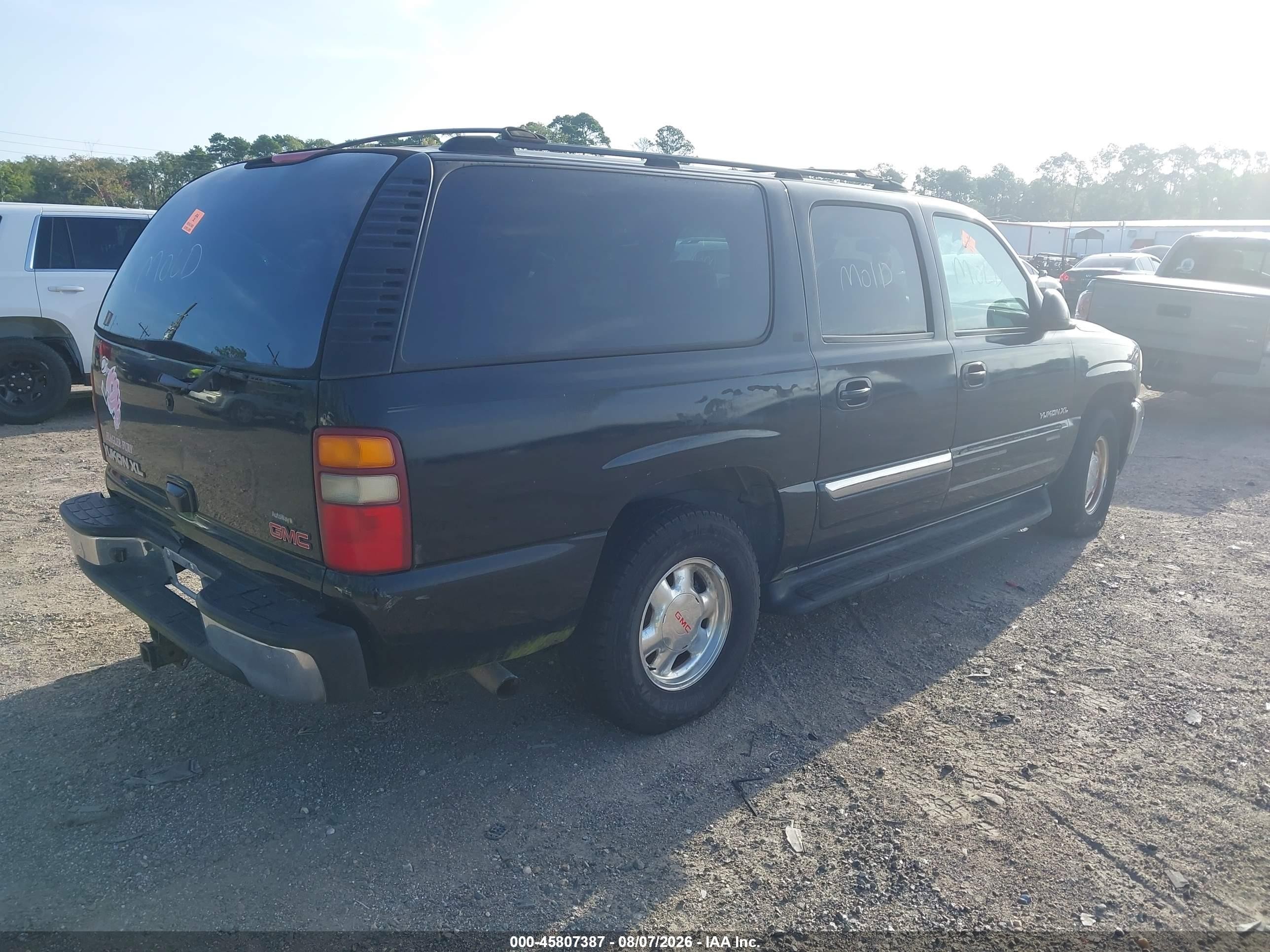 2002 Gmc Yukon Xl 1500 Slt Black vin: 3GKEC16Z62G295164