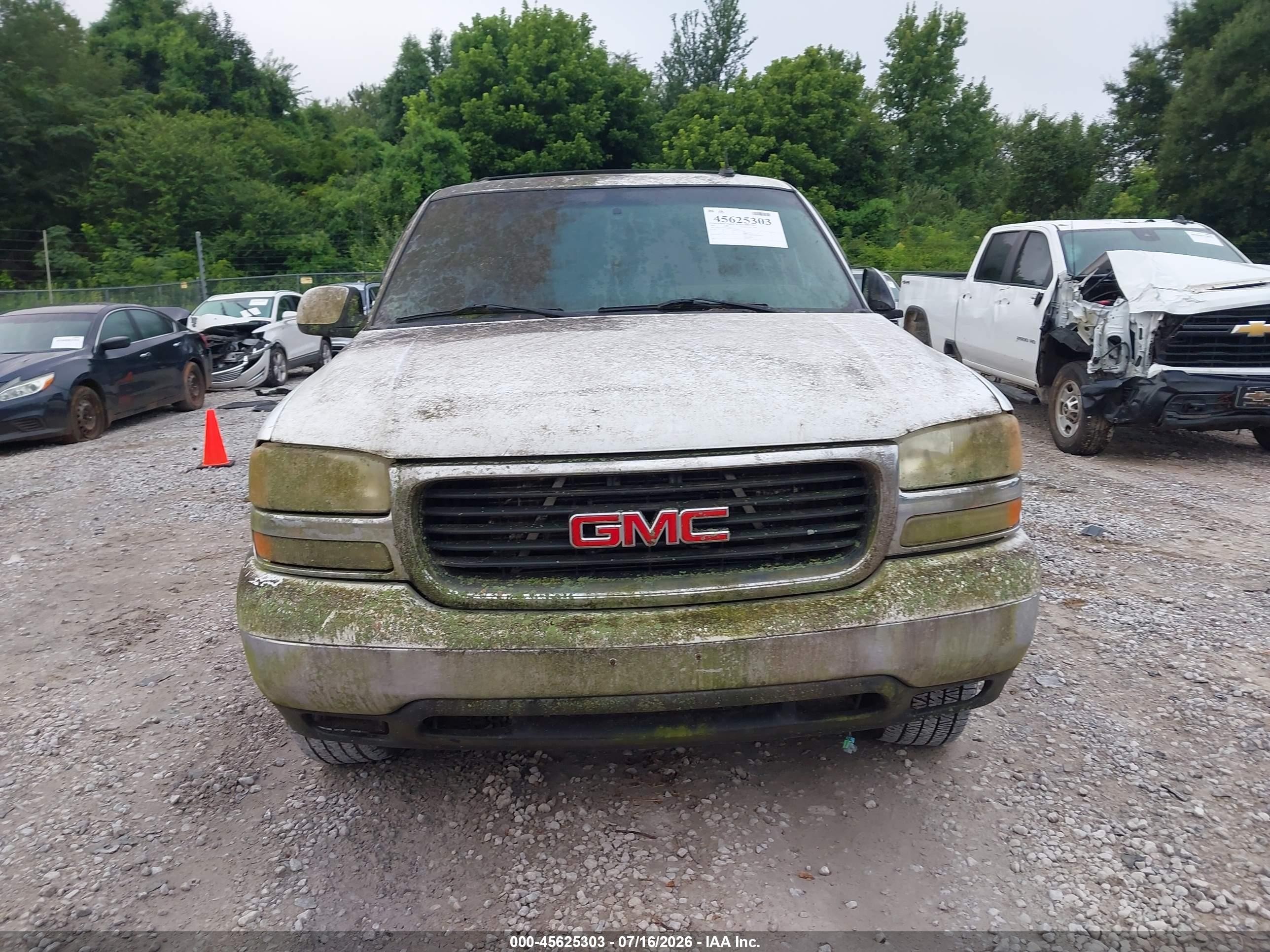 2003 Gmc Yukon Xl 1500 Slt White vin: 3GKEC16Z63G168996