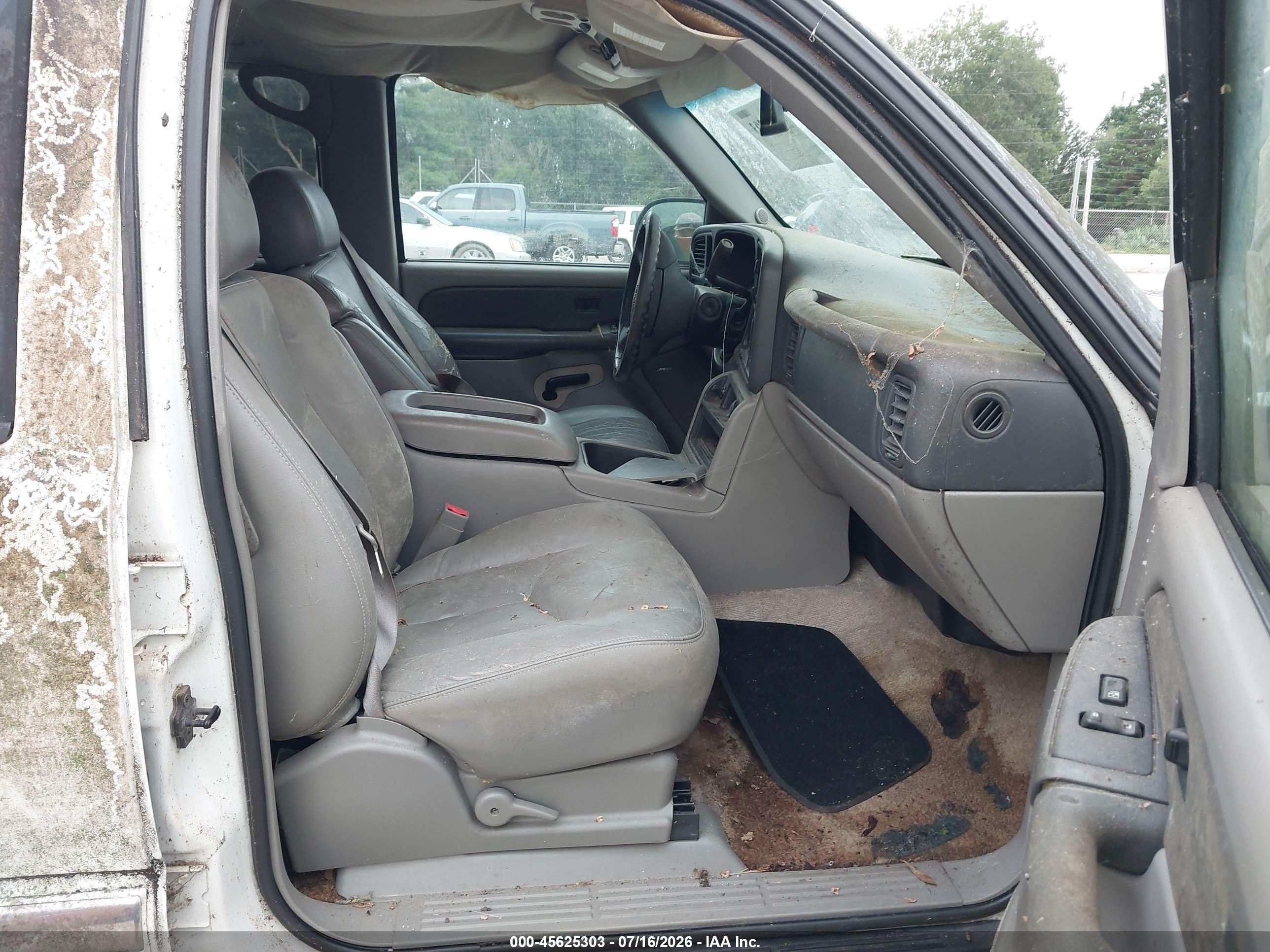 2003 Gmc Yukon Xl 1500 Slt White vin: 3GKEC16Z63G168996