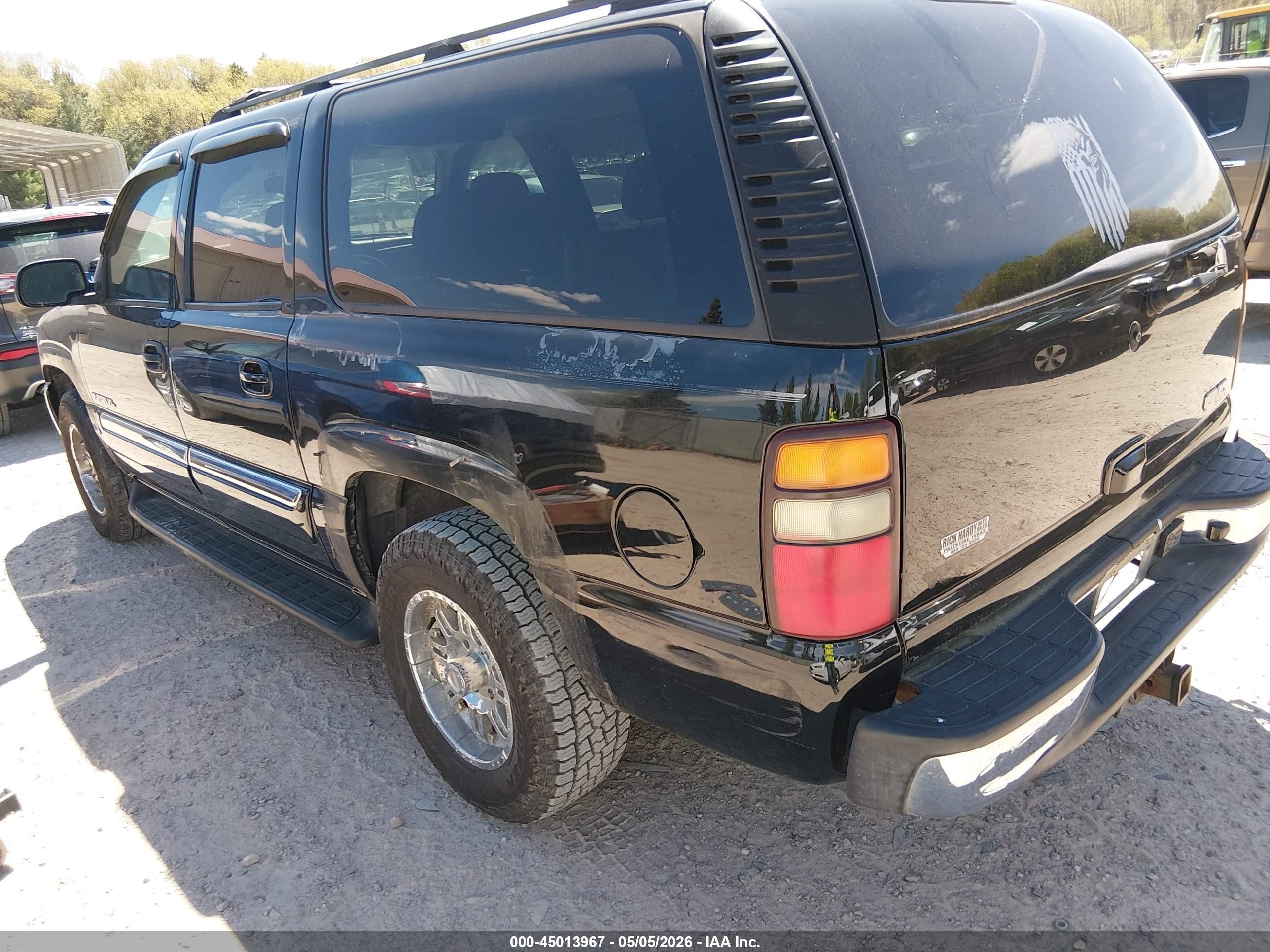 2004 Gmc Yukon Xl 1500 Slt Black vin: 3GKEC16Z64G137507