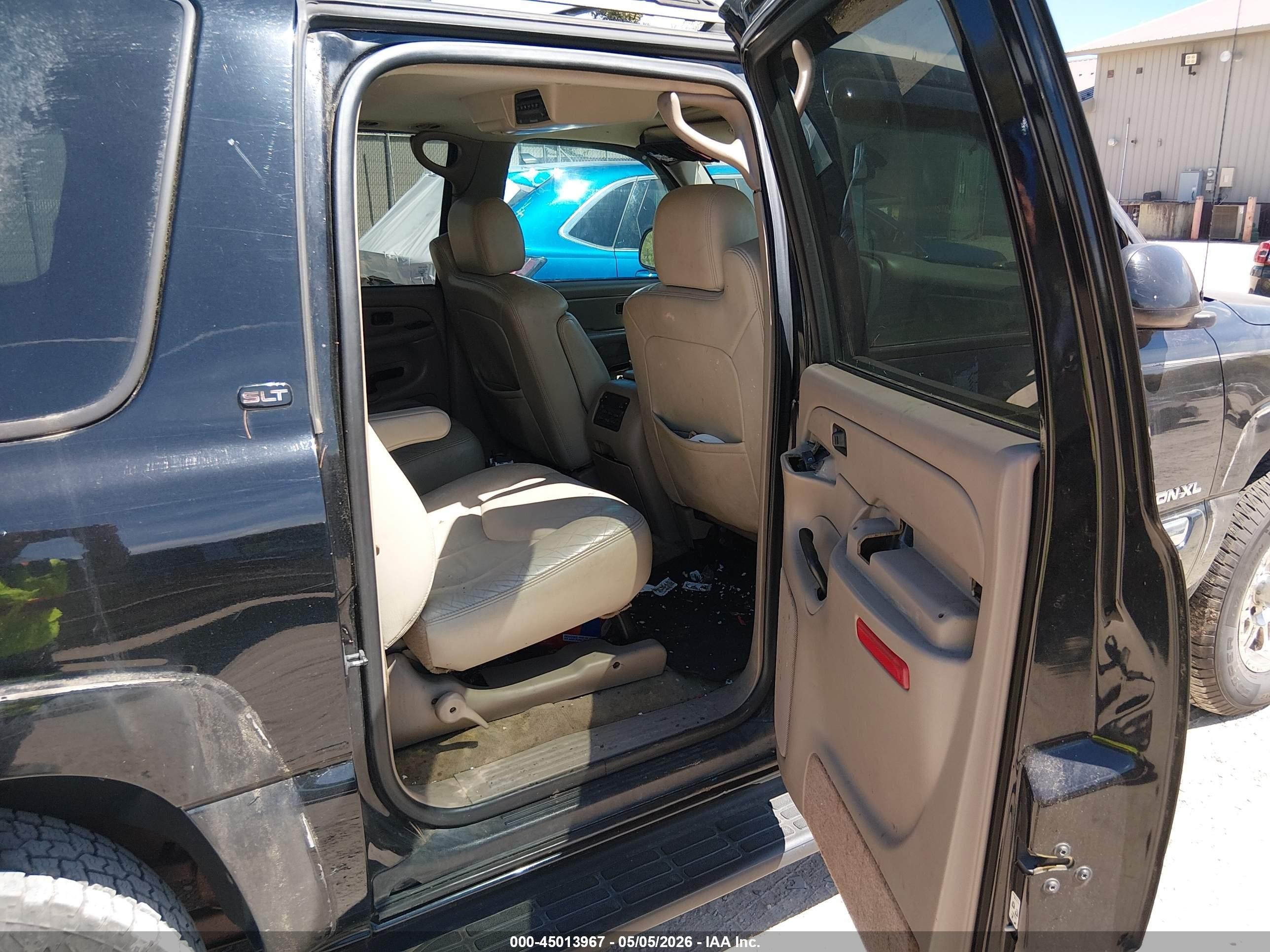 2004 Gmc Yukon Xl 1500 Slt Black vin: 3GKEC16Z64G137507