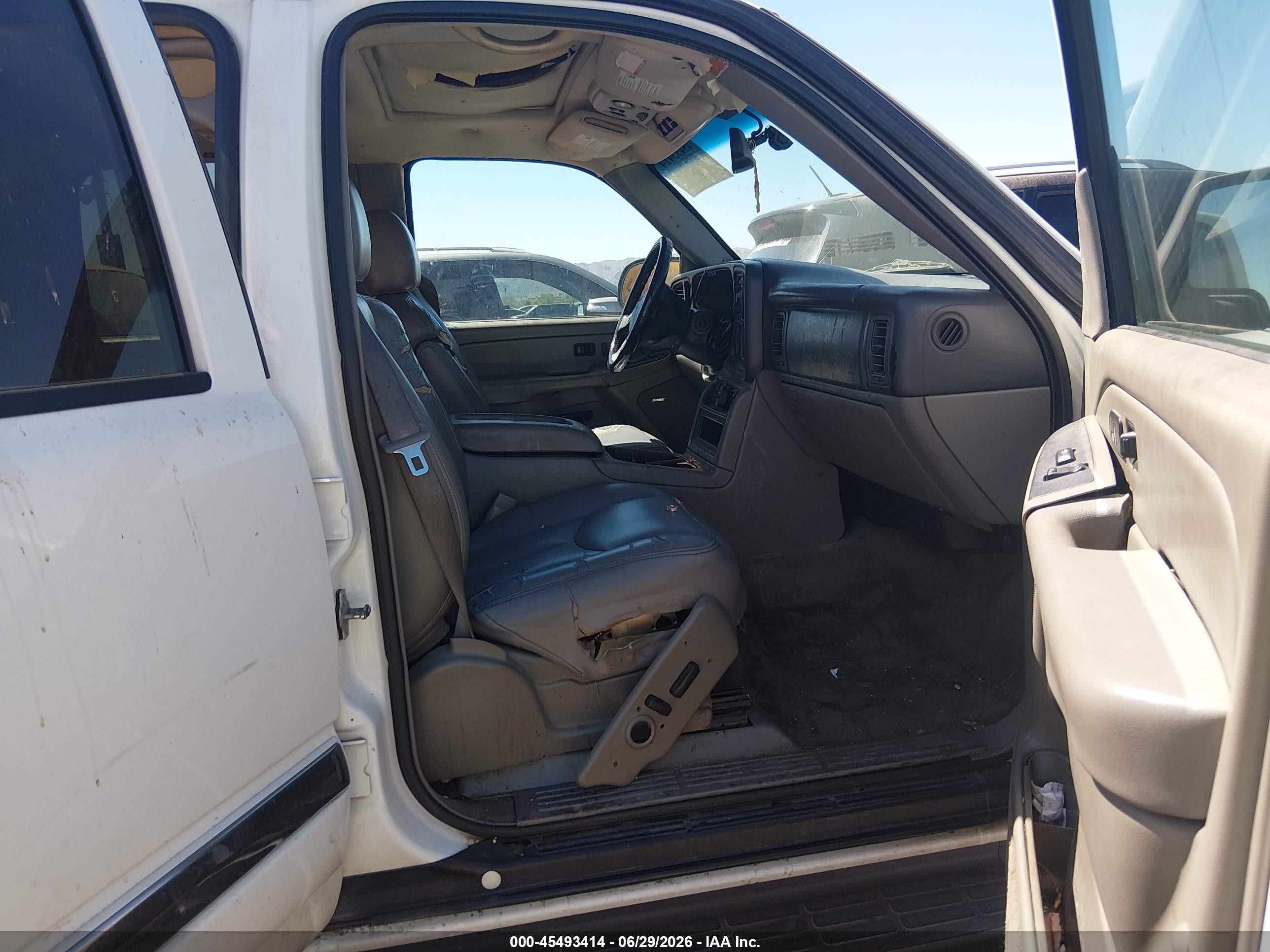 2005 Gmc Yukon Xl 1500 Slt White vin: 3GKEC16Z75G101956
