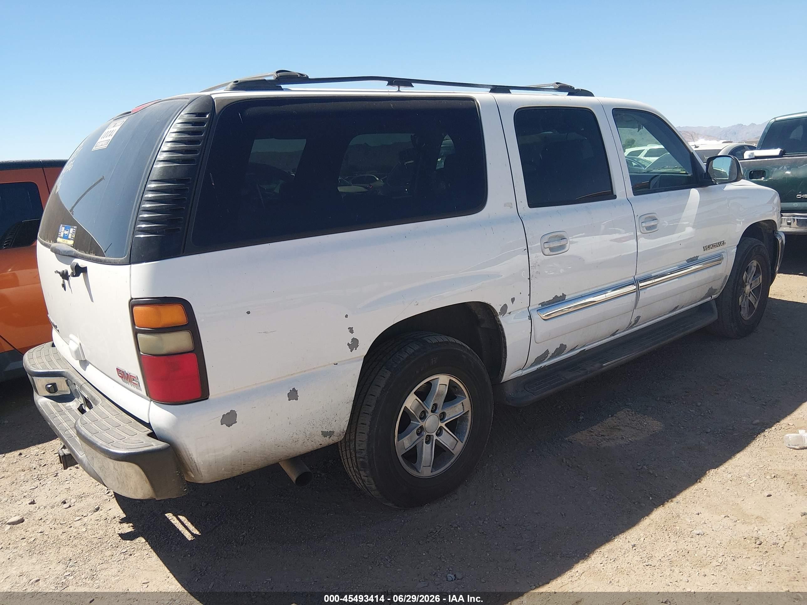 2005 Gmc Yukon Xl 1500 Slt White vin: 3GKEC16Z75G101956