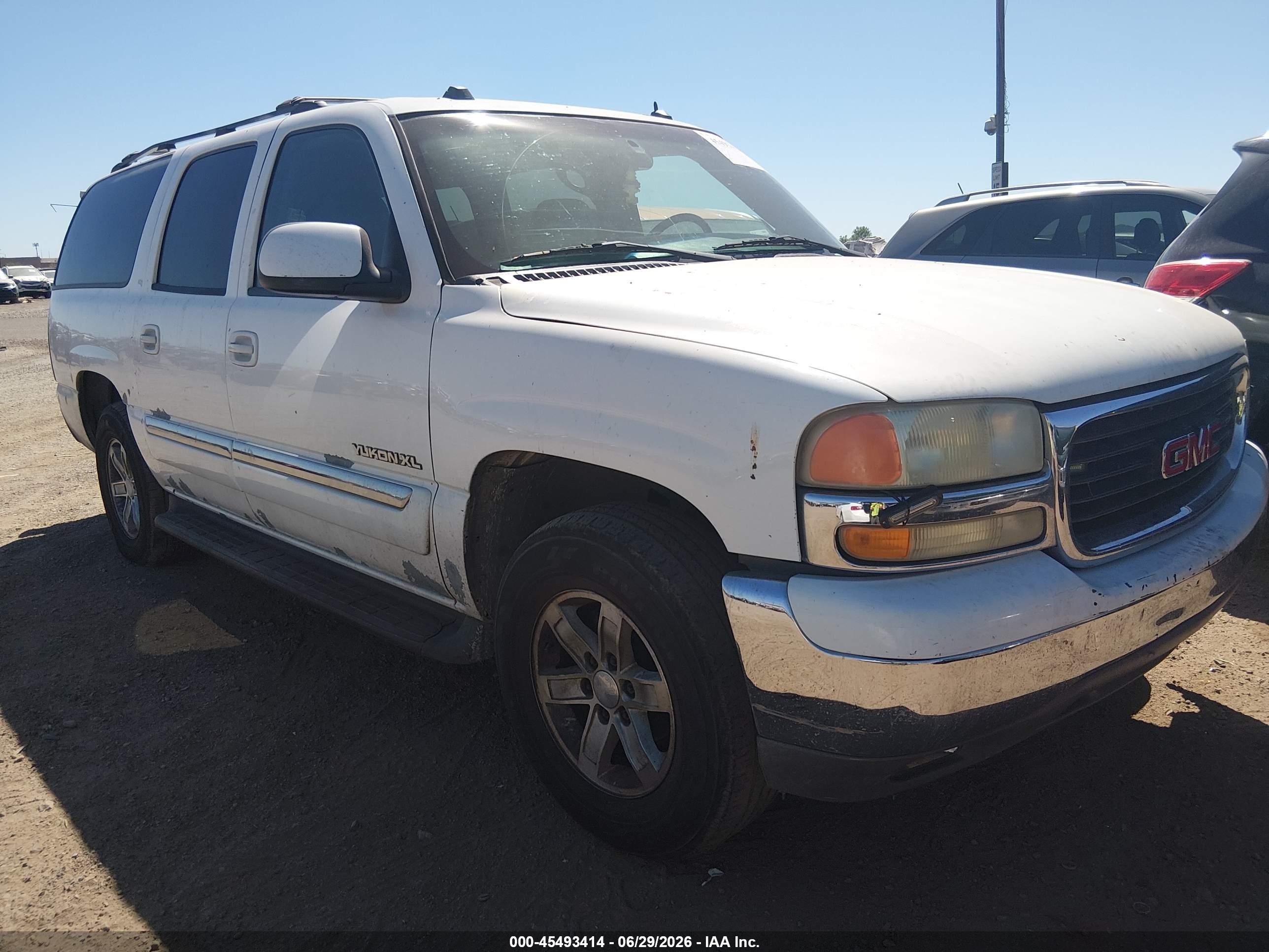 2005 Gmc Yukon Xl 1500 Slt White vin: 3GKEC16Z75G101956