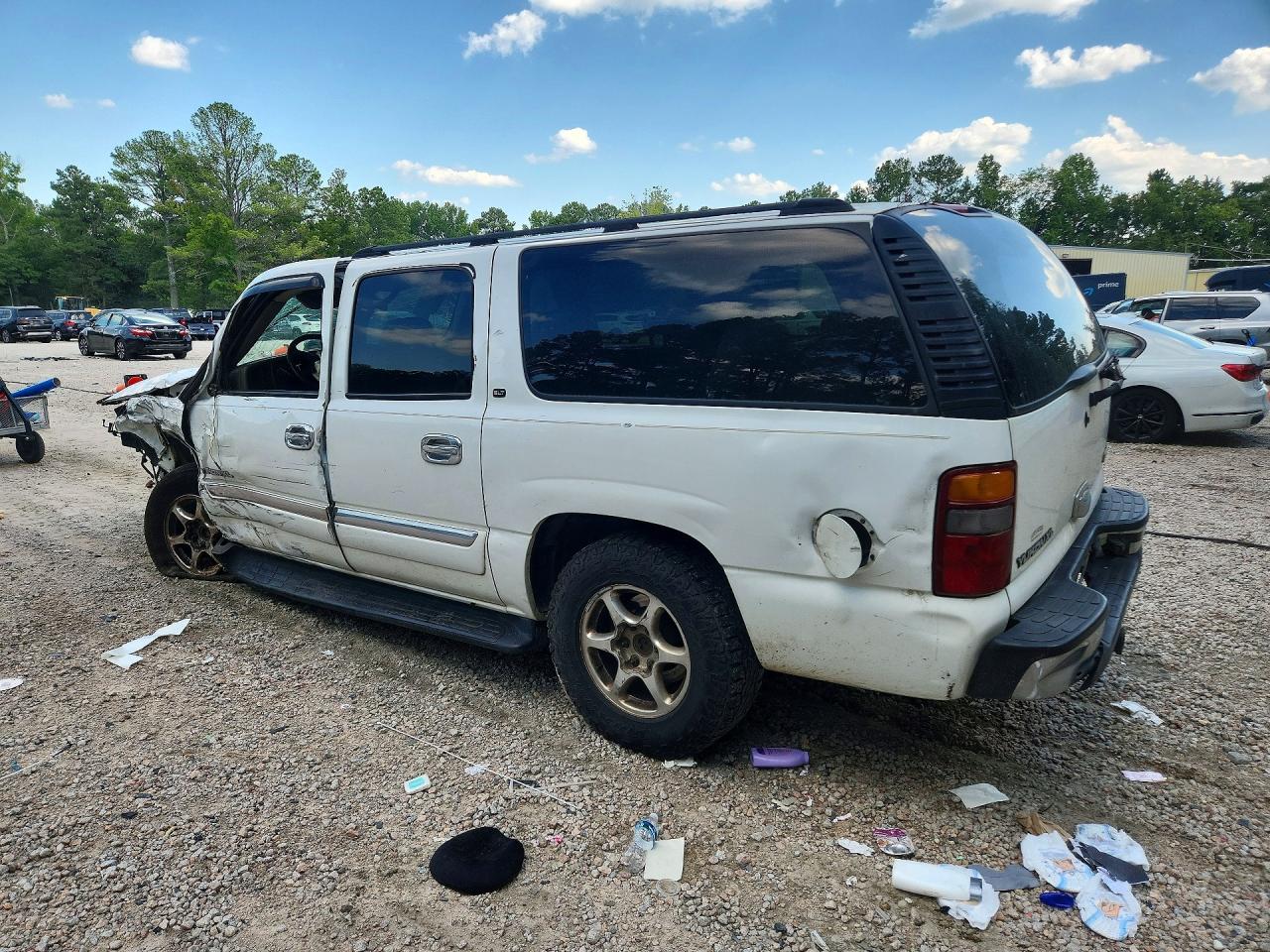 2004 Gmc Yukon Xl C1500 White vin: 3GKEC16Z84G142949