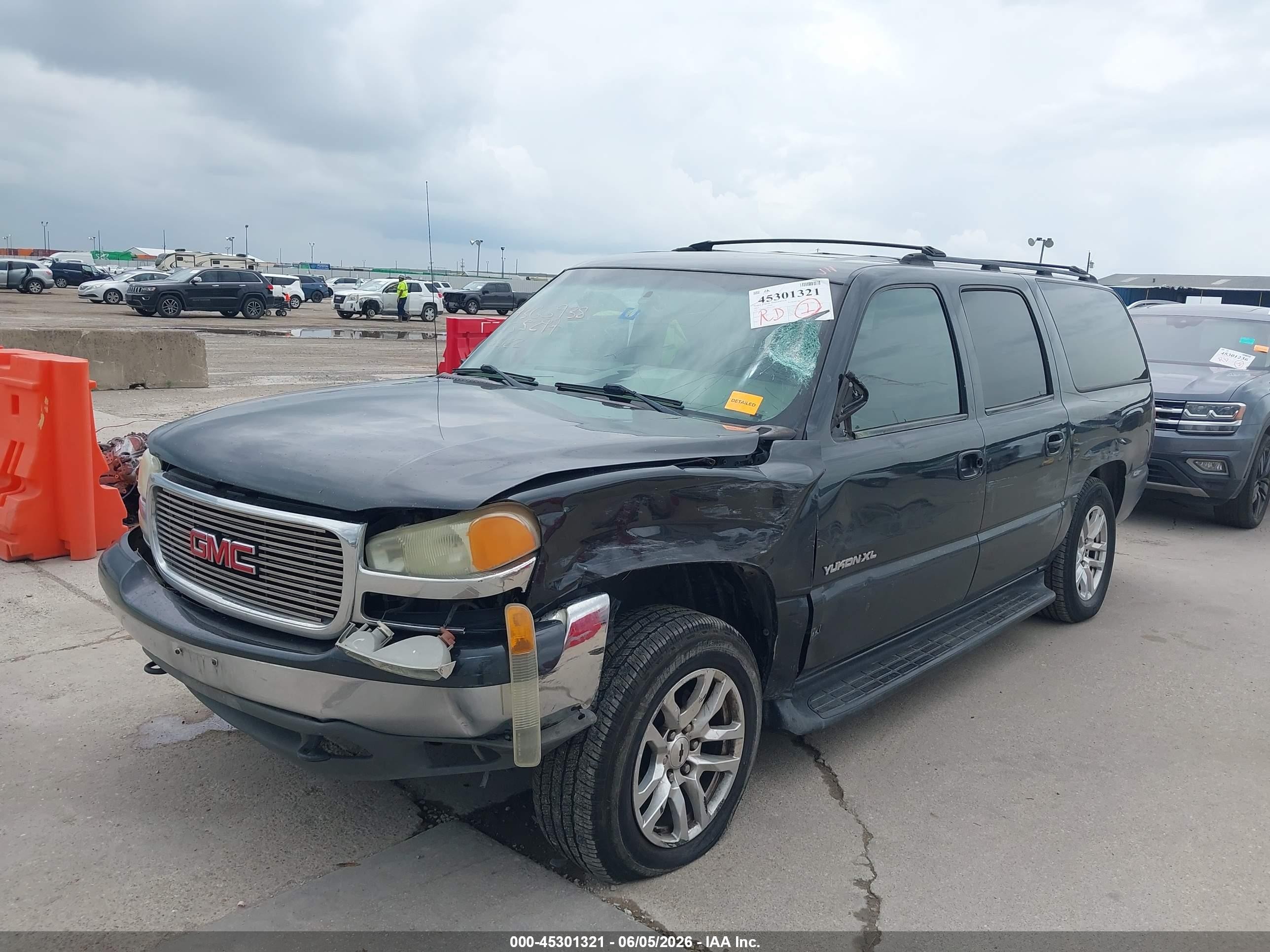 2003 Gmc Yukon Xl 1500 Slt Gray vin: 3GKEC16Z93G235297