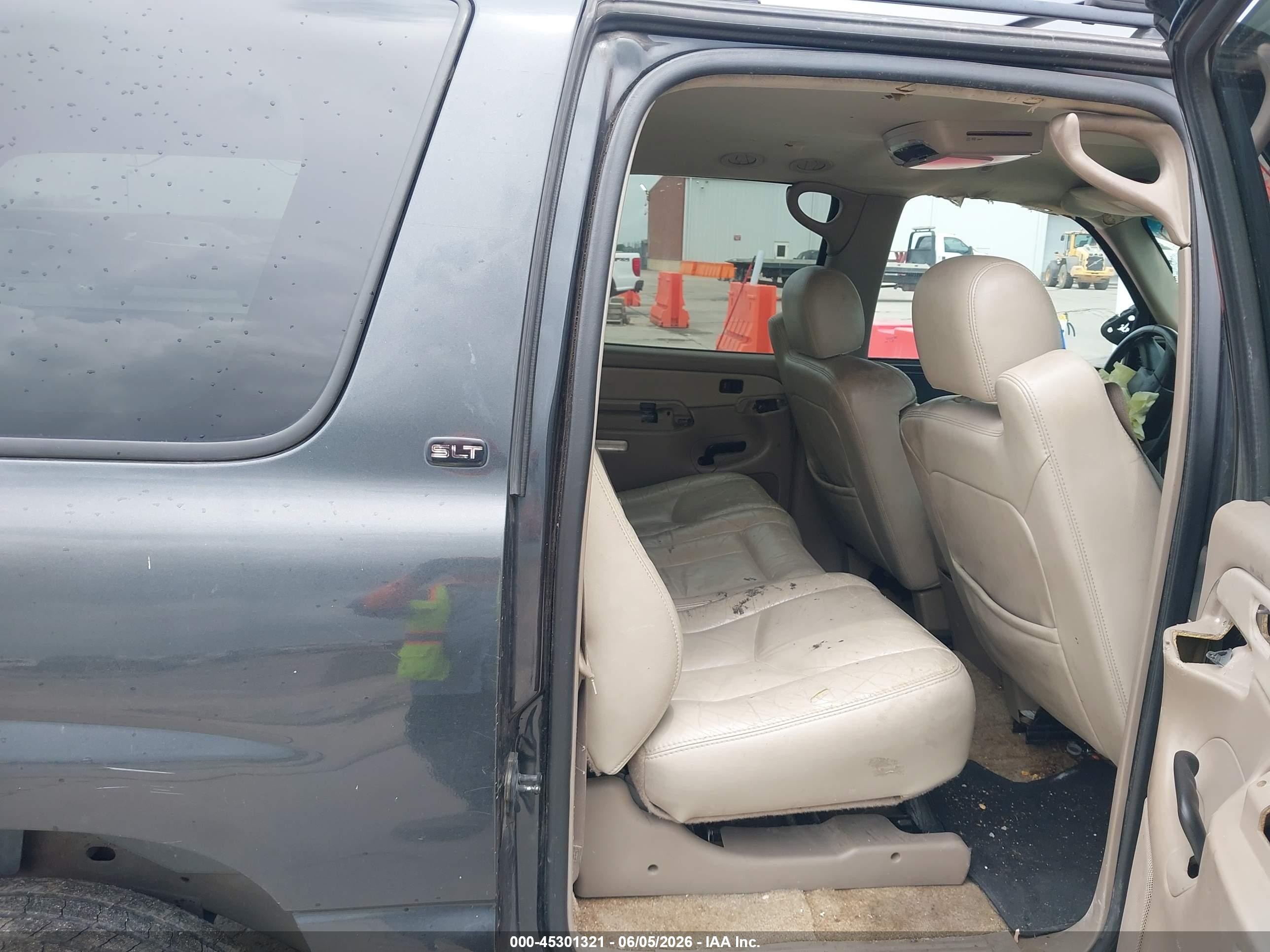 2003 Gmc Yukon Xl 1500 Slt Gray vin: 3GKEC16Z93G235297