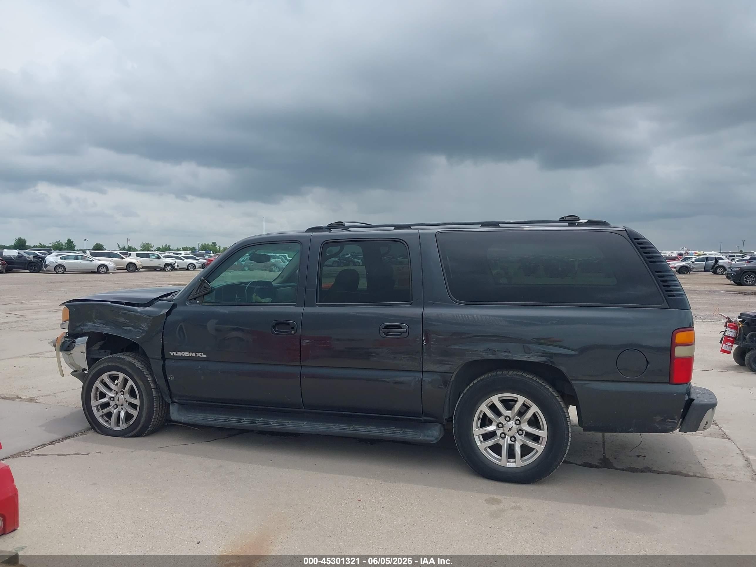 2003 Gmc Yukon Xl 1500 Slt Gray vin: 3GKEC16Z93G235297