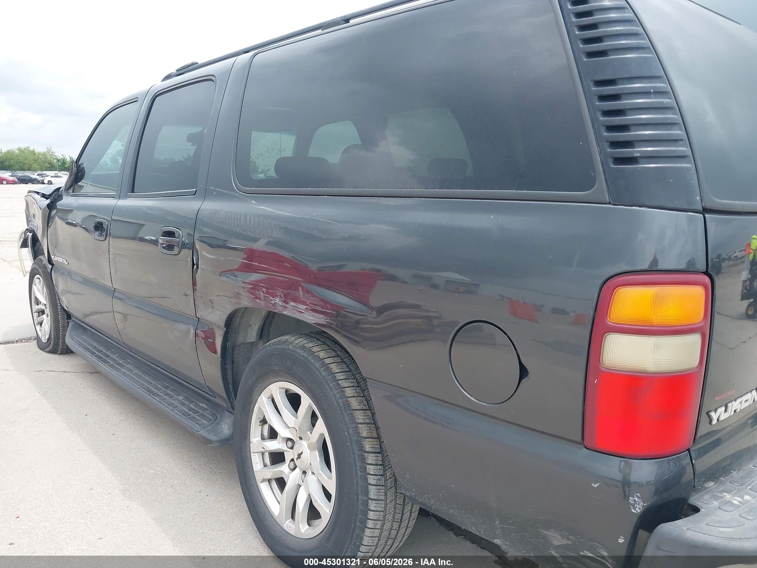 2003 Gmc Yukon Xl 1500 Slt Gray vin: 3GKEC16Z93G235297