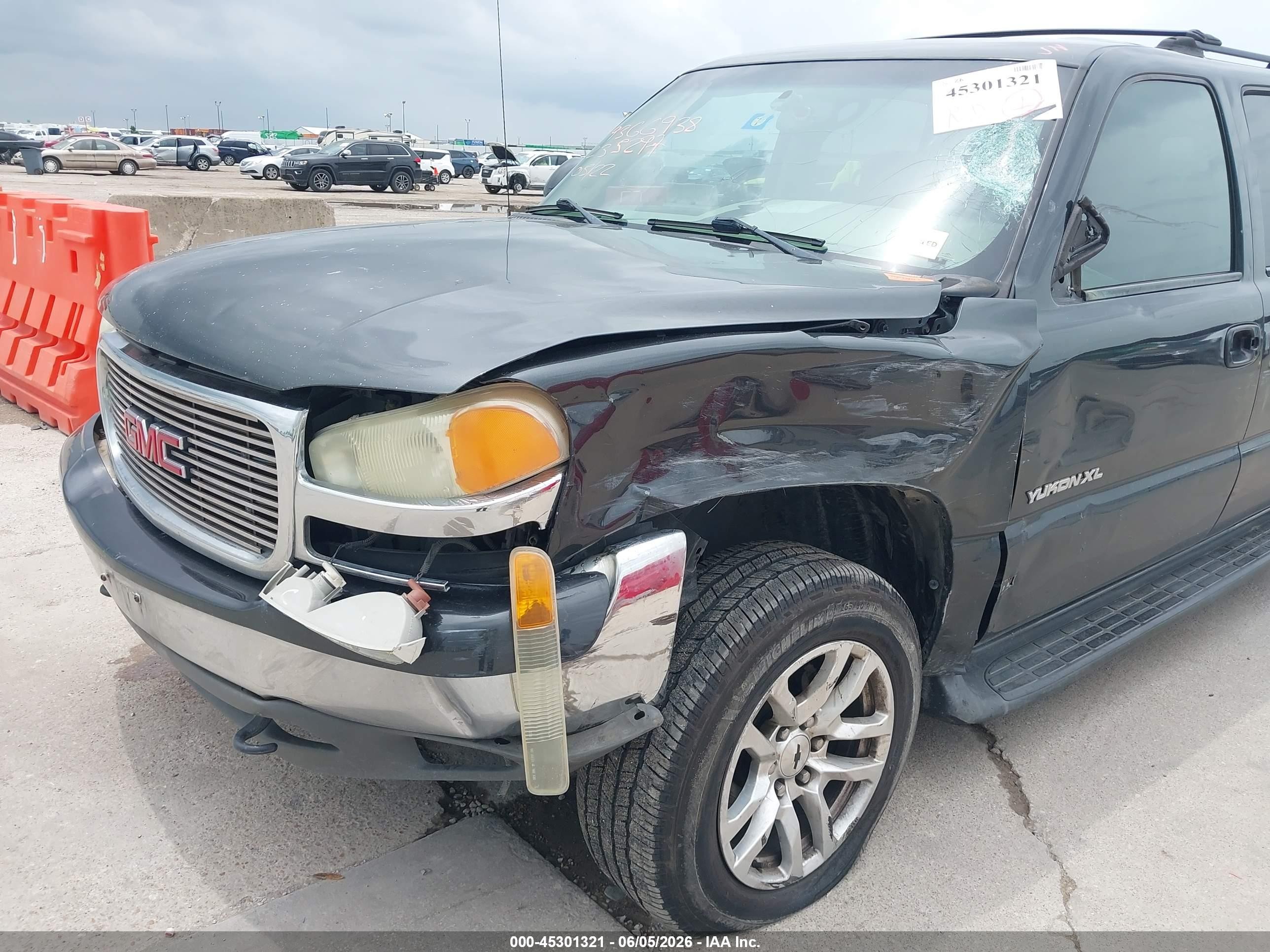 2003 Gmc Yukon Xl 1500 Slt Gray vin: 3GKEC16Z93G235297