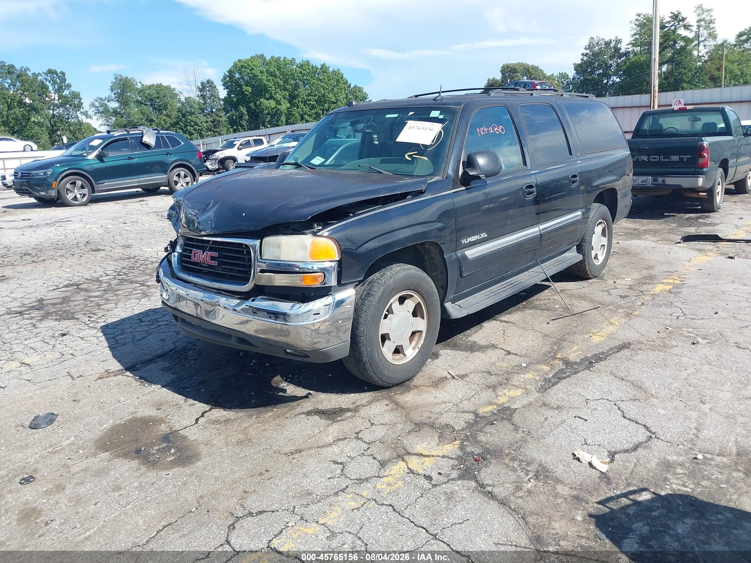 2005 Gmc Yukon Xl 1500 Slt Black vin: 3GKEC16Z95G267461