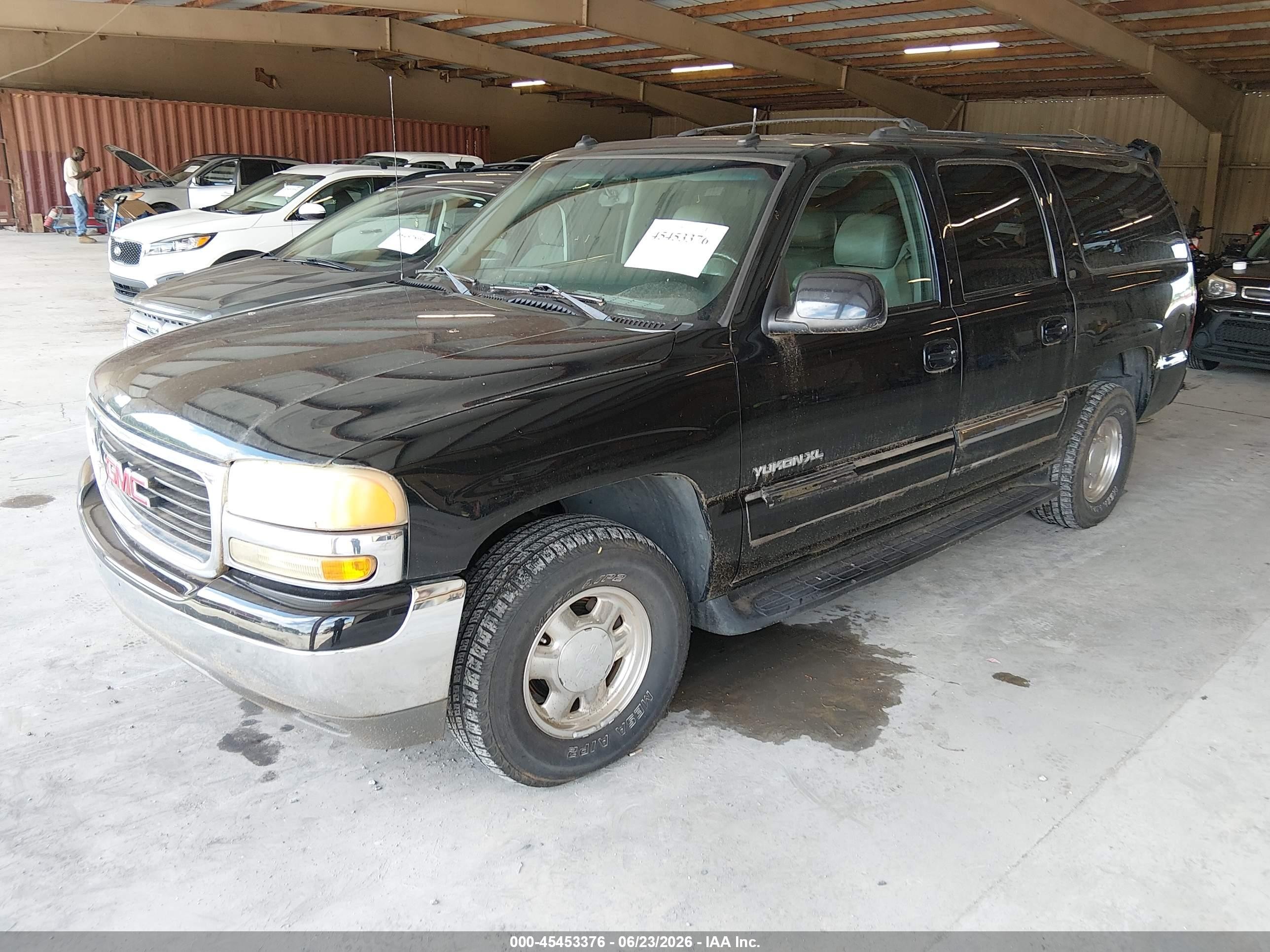 2003 Gmc Yukon Xl 1500 Slt Black vin: 3GKEC16ZX3G141798