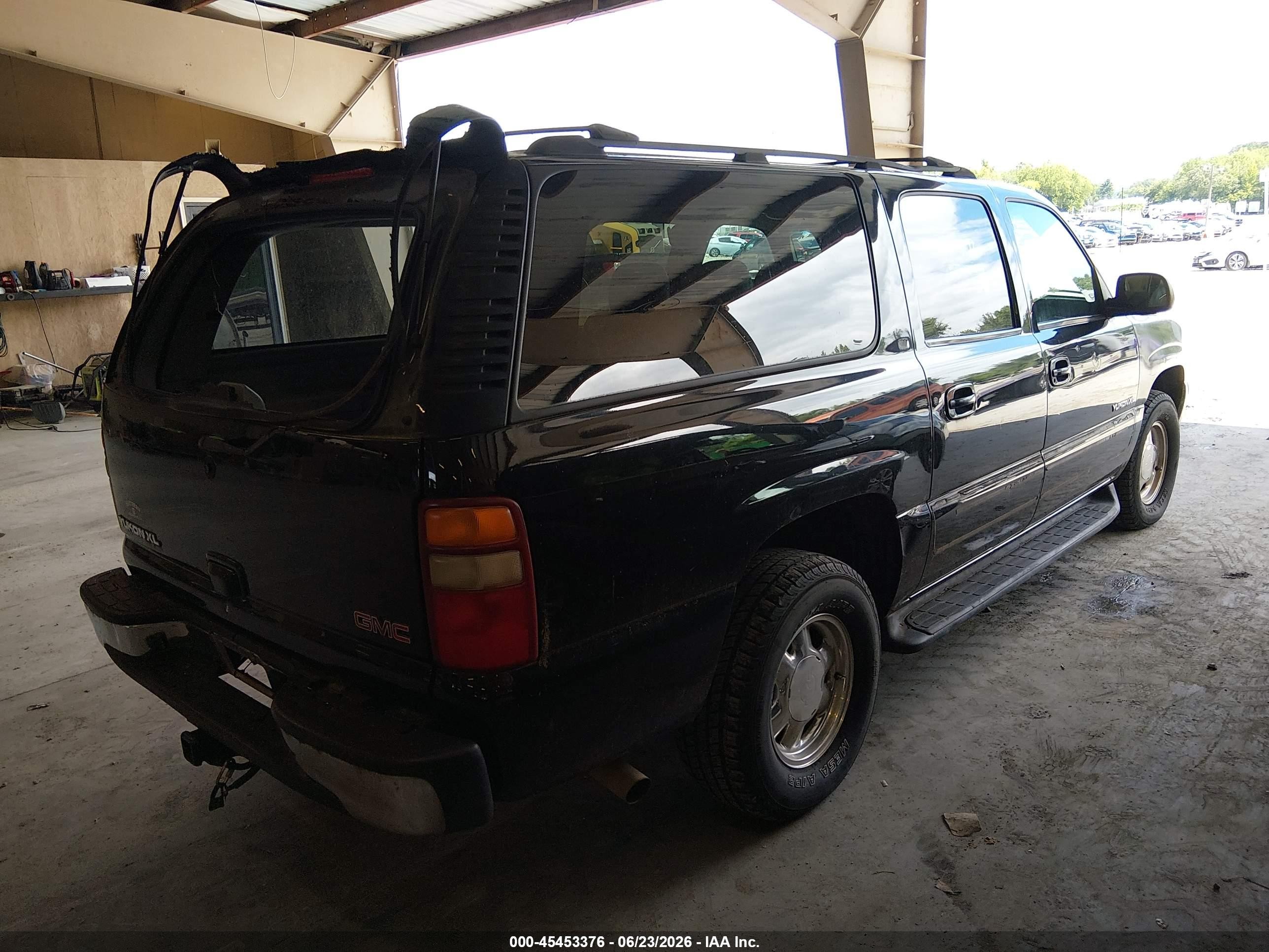 2003 Gmc Yukon Xl 1500 Slt Black vin: 3GKEC16ZX3G141798