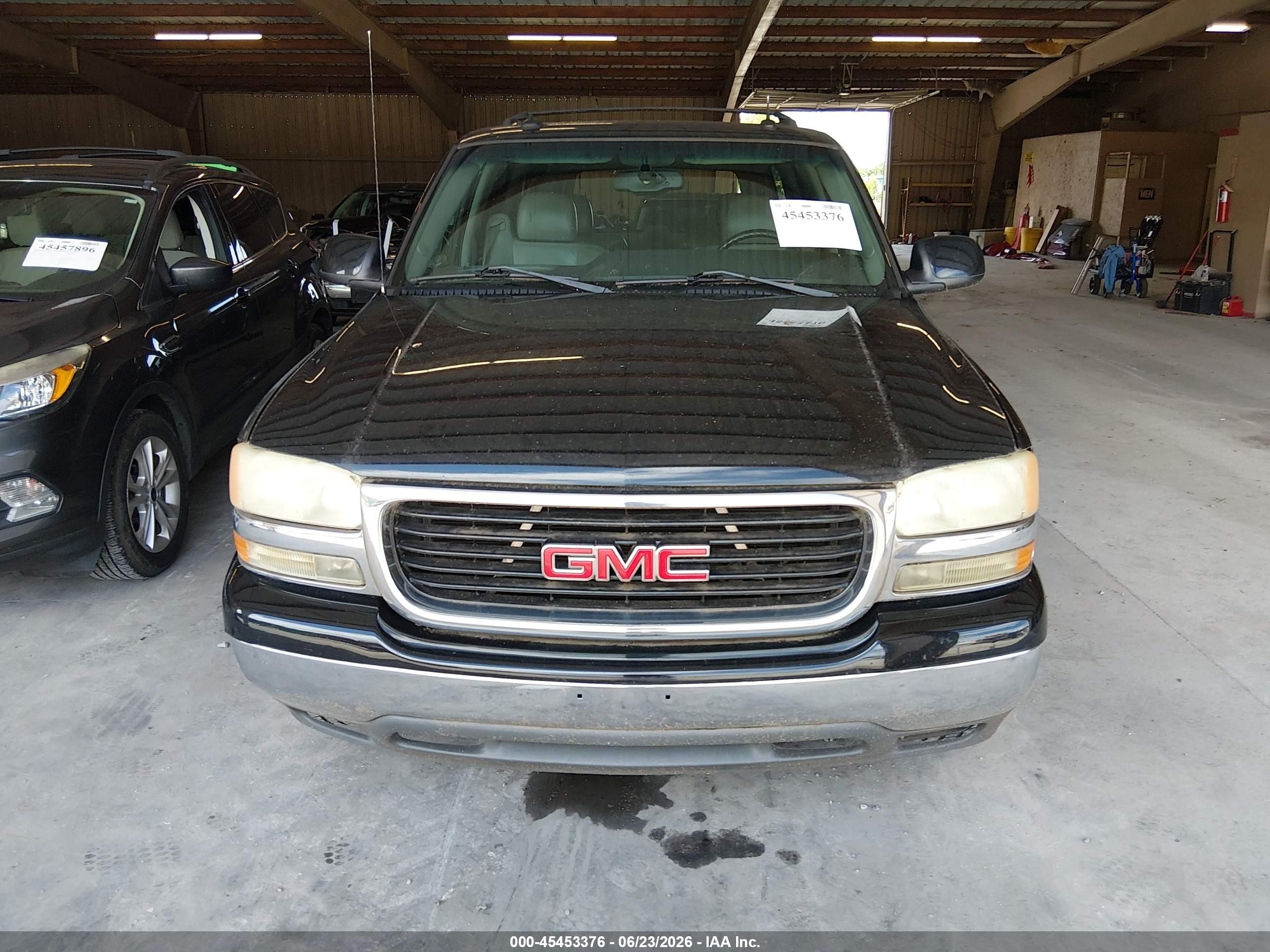 2003 Gmc Yukon Xl 1500 Slt Black vin: 3GKEC16ZX3G141798