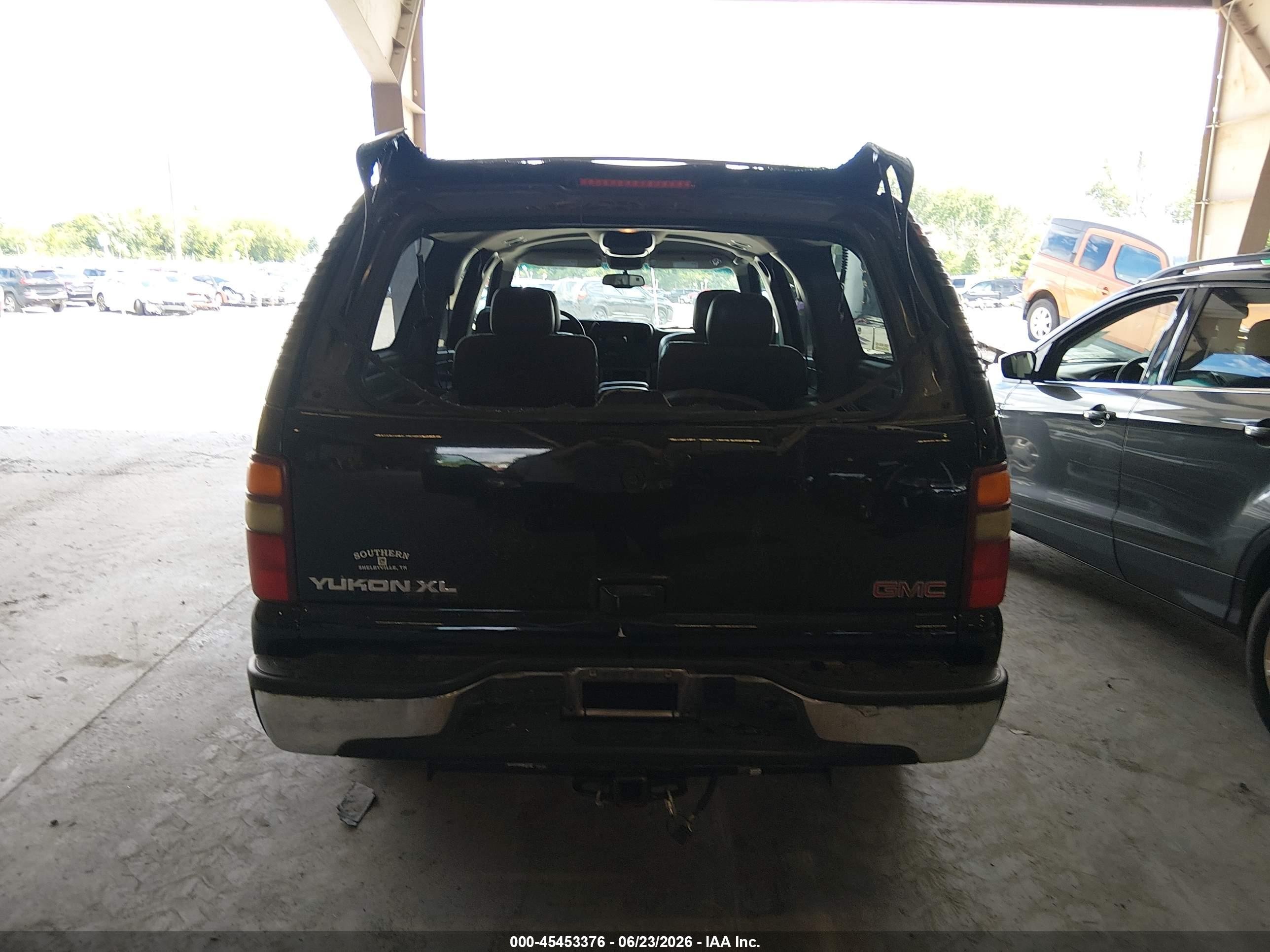 2003 Gmc Yukon Xl 1500 Slt Black vin: 3GKEC16ZX3G141798