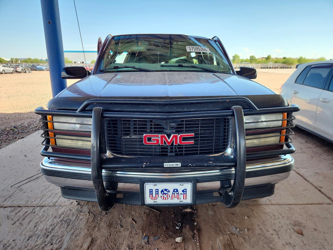 1997 Gmc Suburban Burgundy vin: 3GKFK16R0VG525681