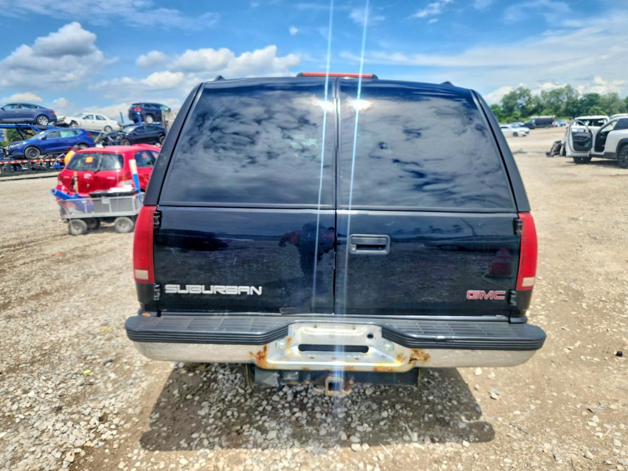 1999 Gmc Suburban K1500 Черный vin: 3GKFK16R3XG521627