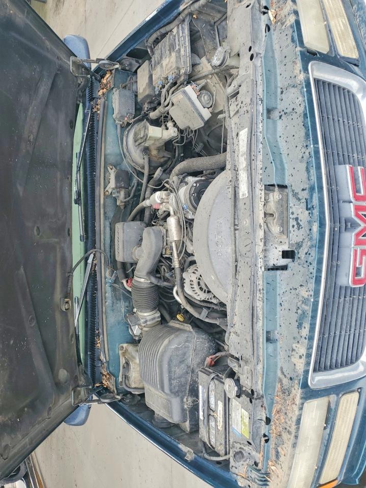 1997 Gmc Suburban K1500 Green vin: 3GKFK16R5VG515941