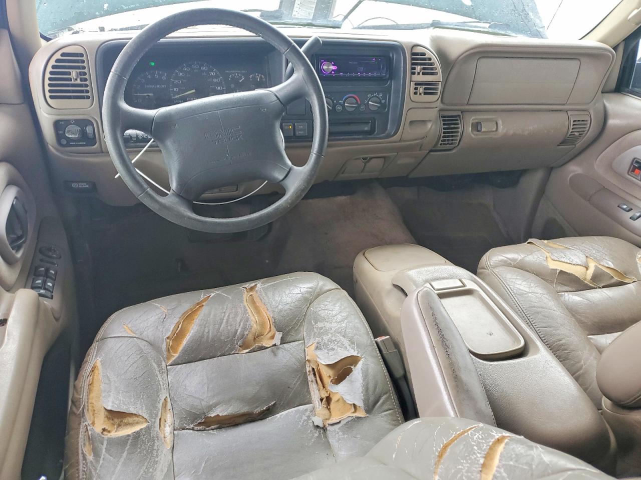 1997 Gmc Suburban K1500 Green vin: 3GKFK16R5VG515941
