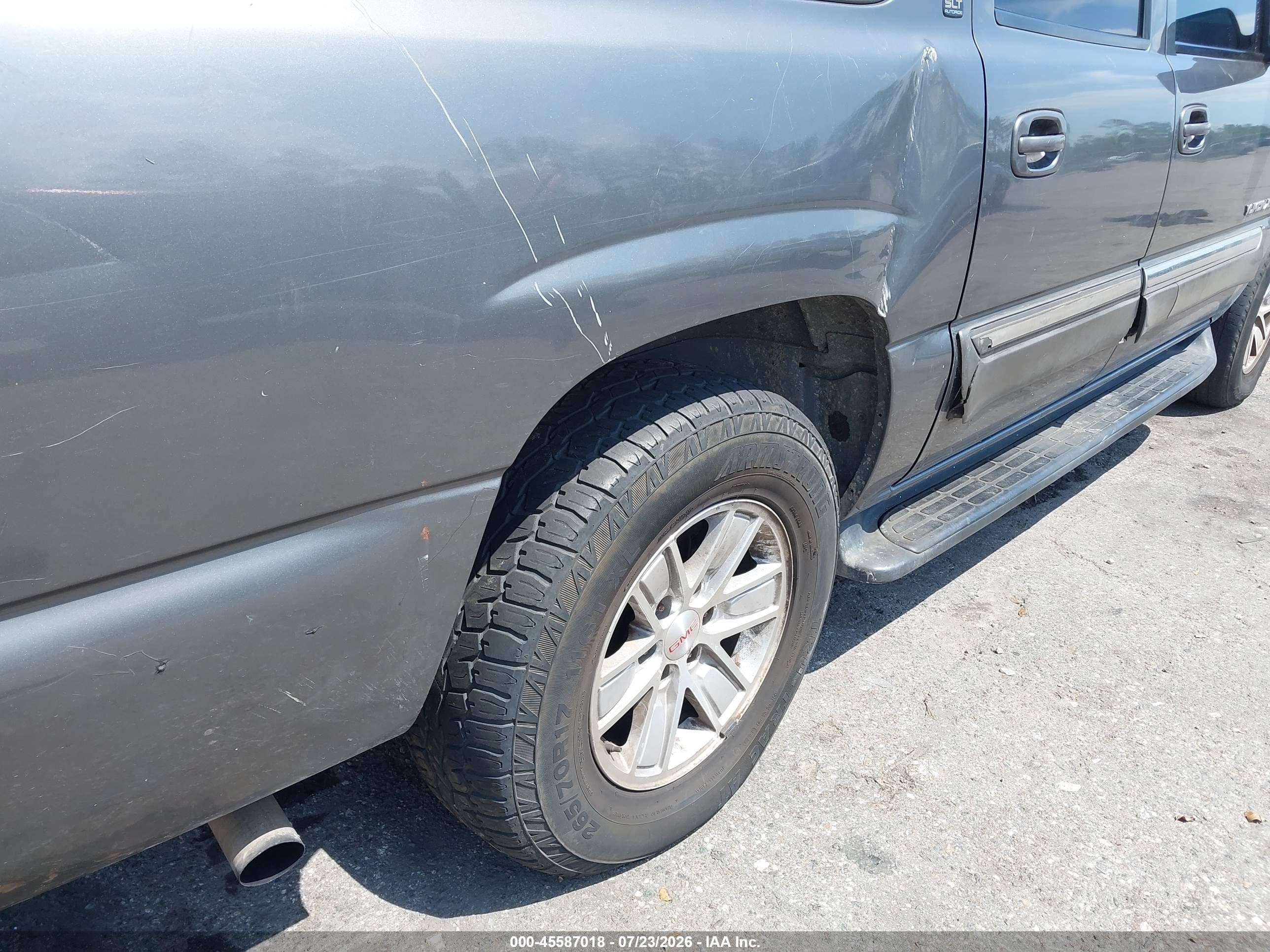 2002 Gmc Yukon Xl 1500 Slt Gray vin: 3GKFK16T02G266441