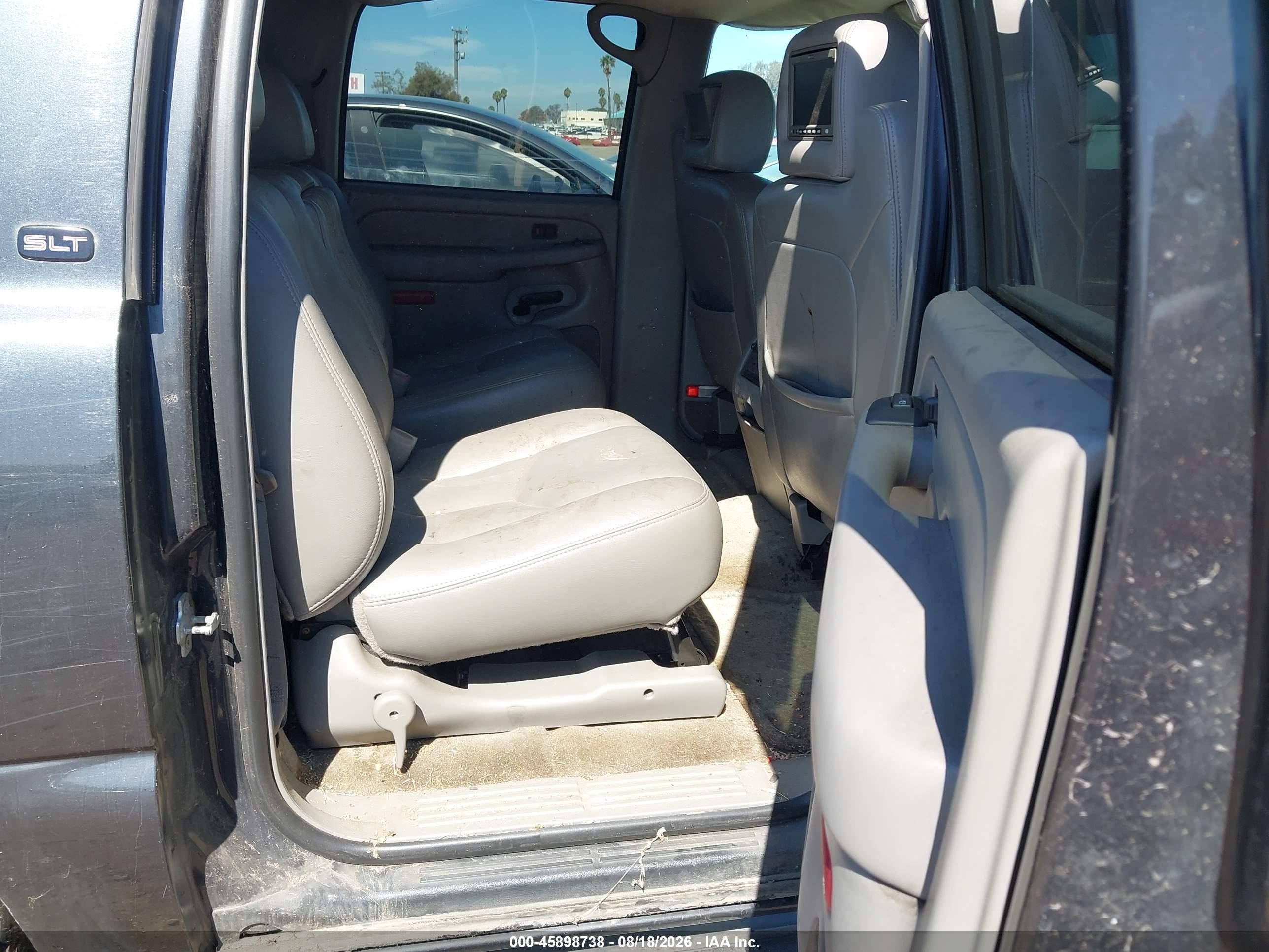 2004 Gmc Yukon Xl 1500 Slt Gray vin: 3GKFK16T24G302875