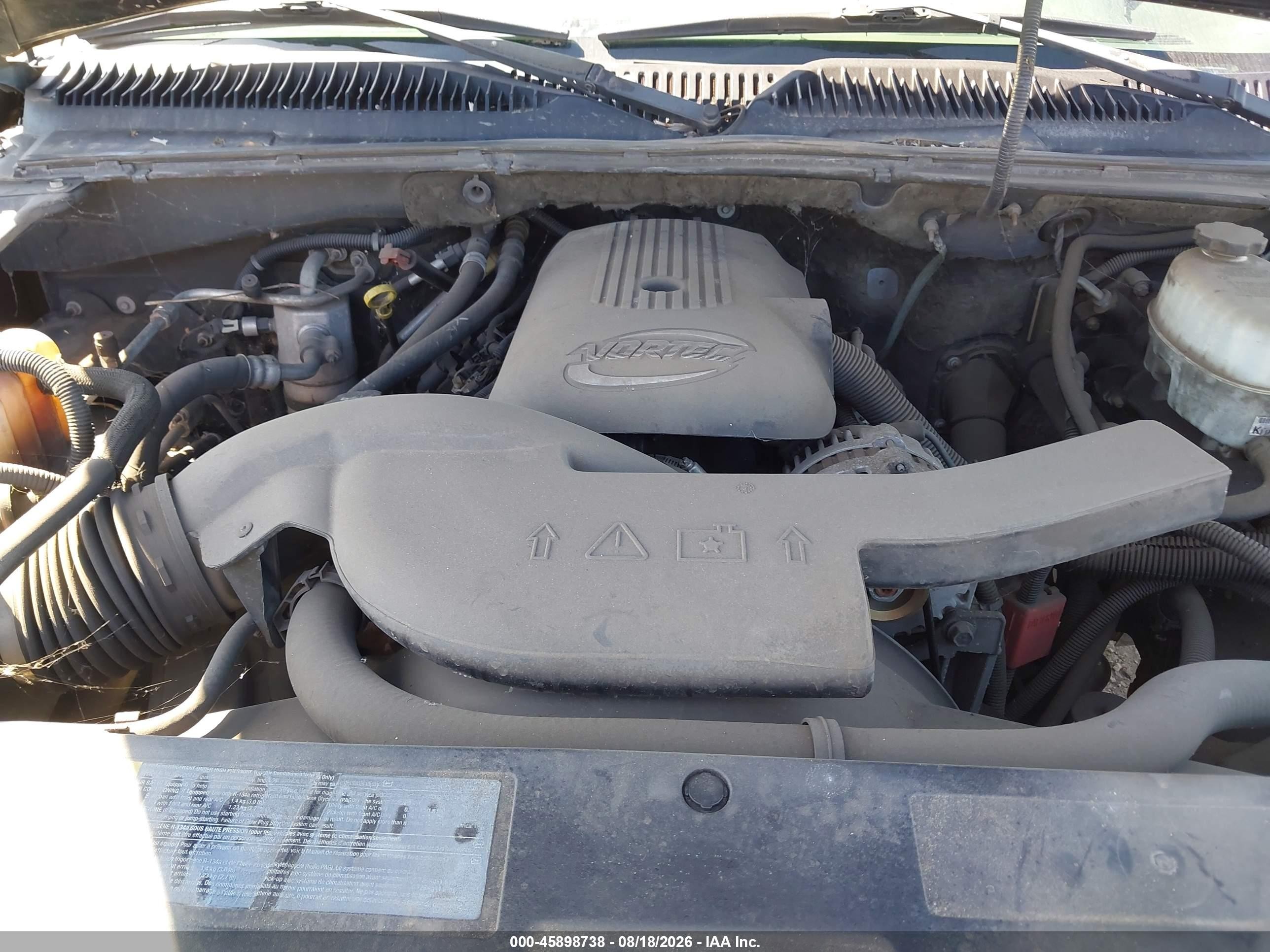 2004 Gmc Yukon Xl 1500 Slt Gray vin: 3GKFK16T24G302875