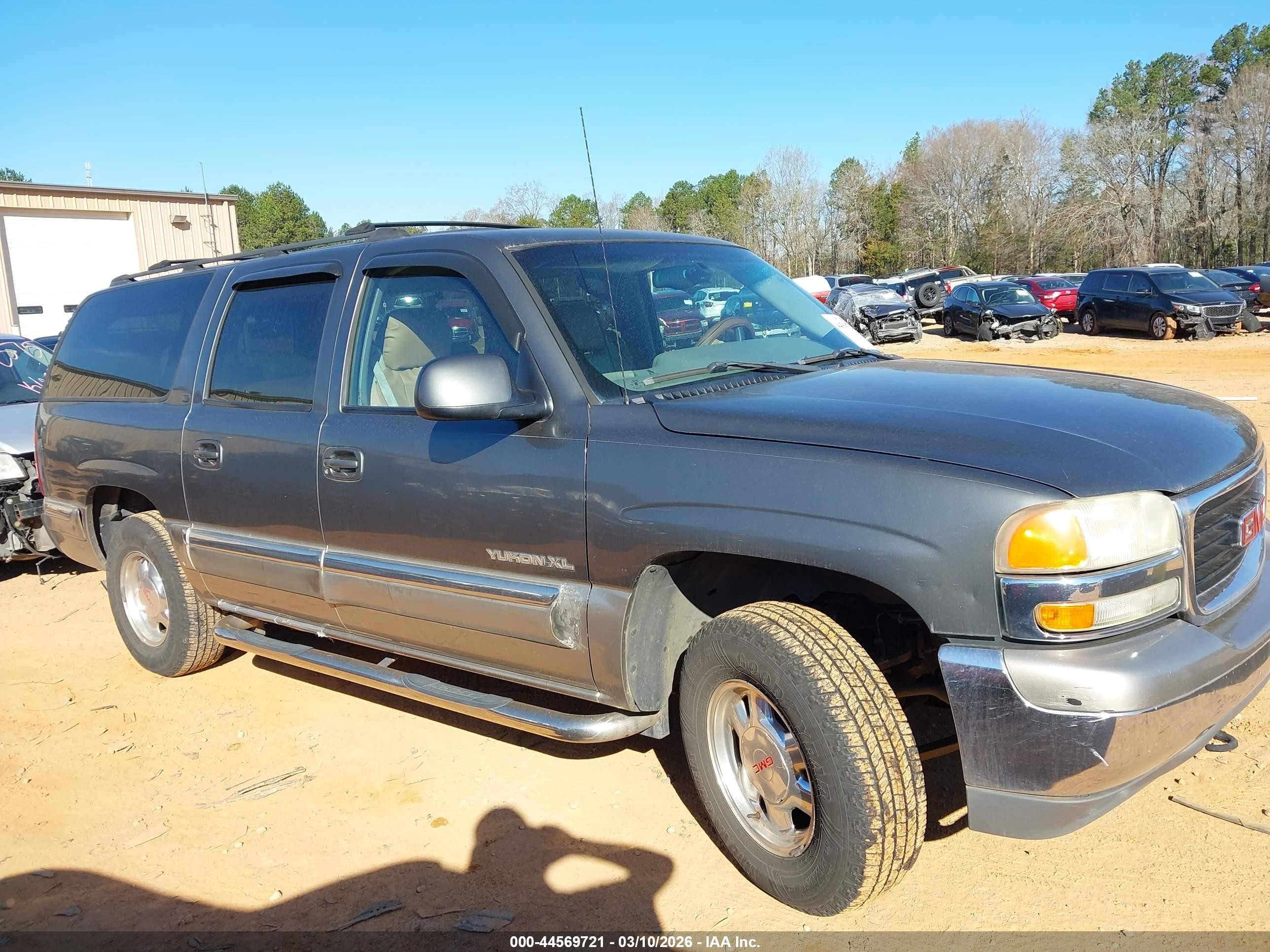 2000 Gmc Yukon Xl 1500 Slt Gray vin: 3GKFK16T3YG107583