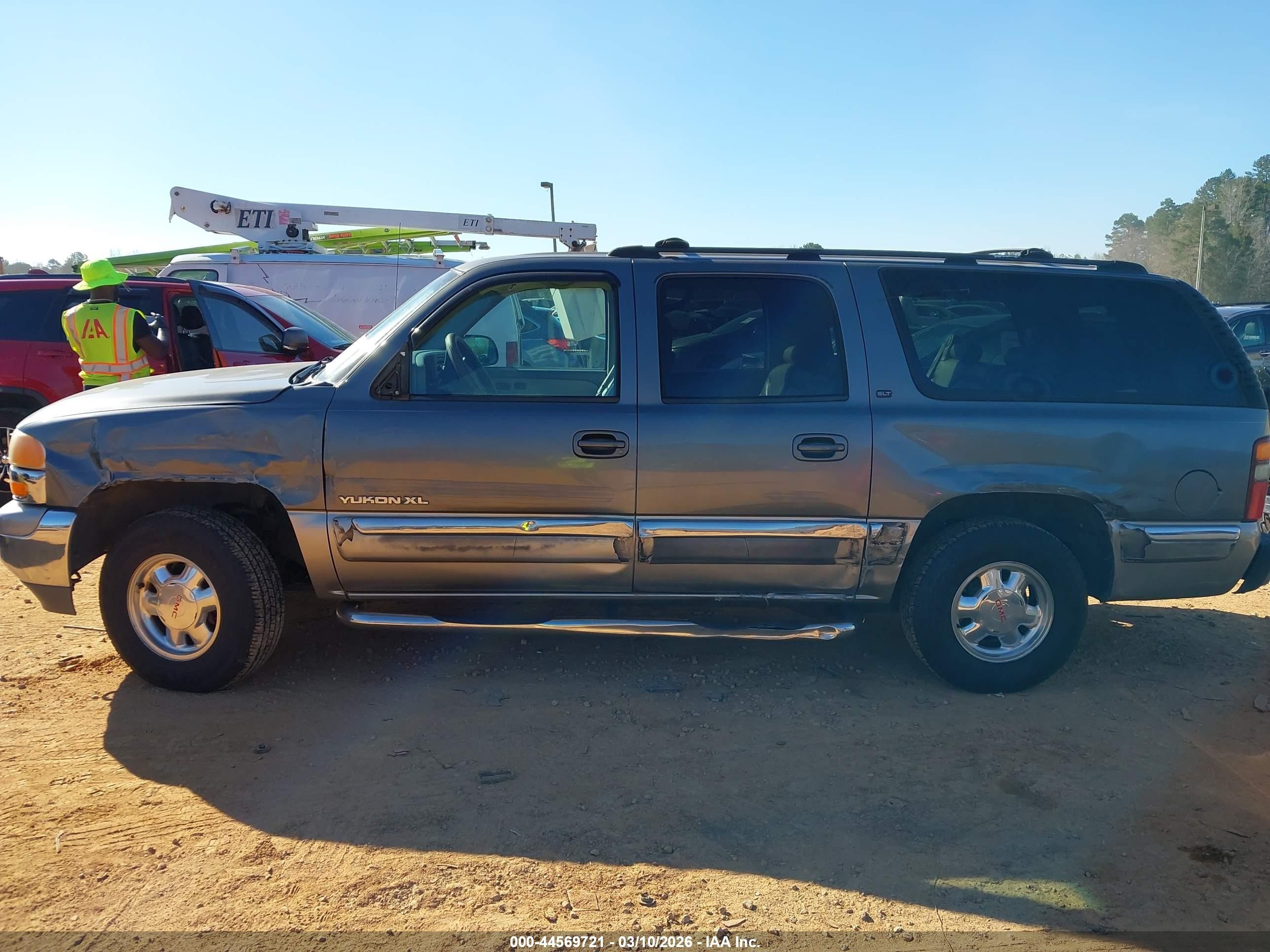 2000 Gmc Yukon Xl 1500 Slt Gray vin: 3GKFK16T3YG107583