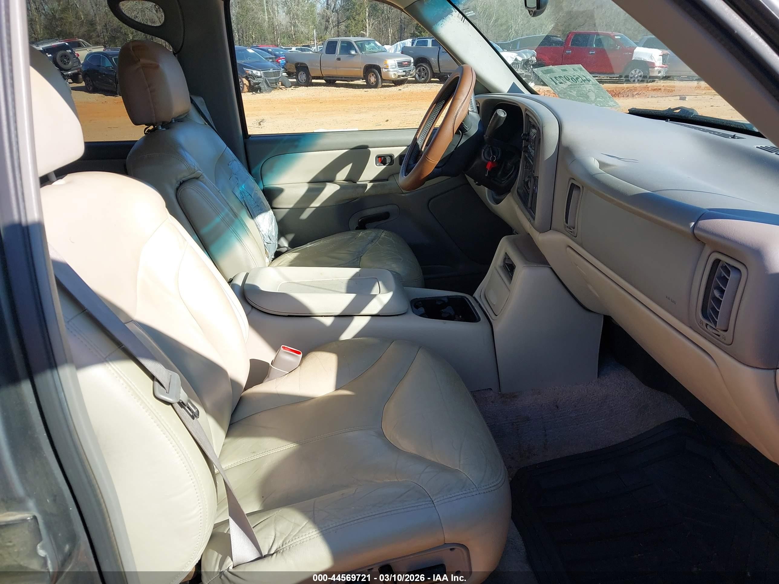 2000 Gmc Yukon Xl 1500 Slt Gray vin: 3GKFK16T3YG107583