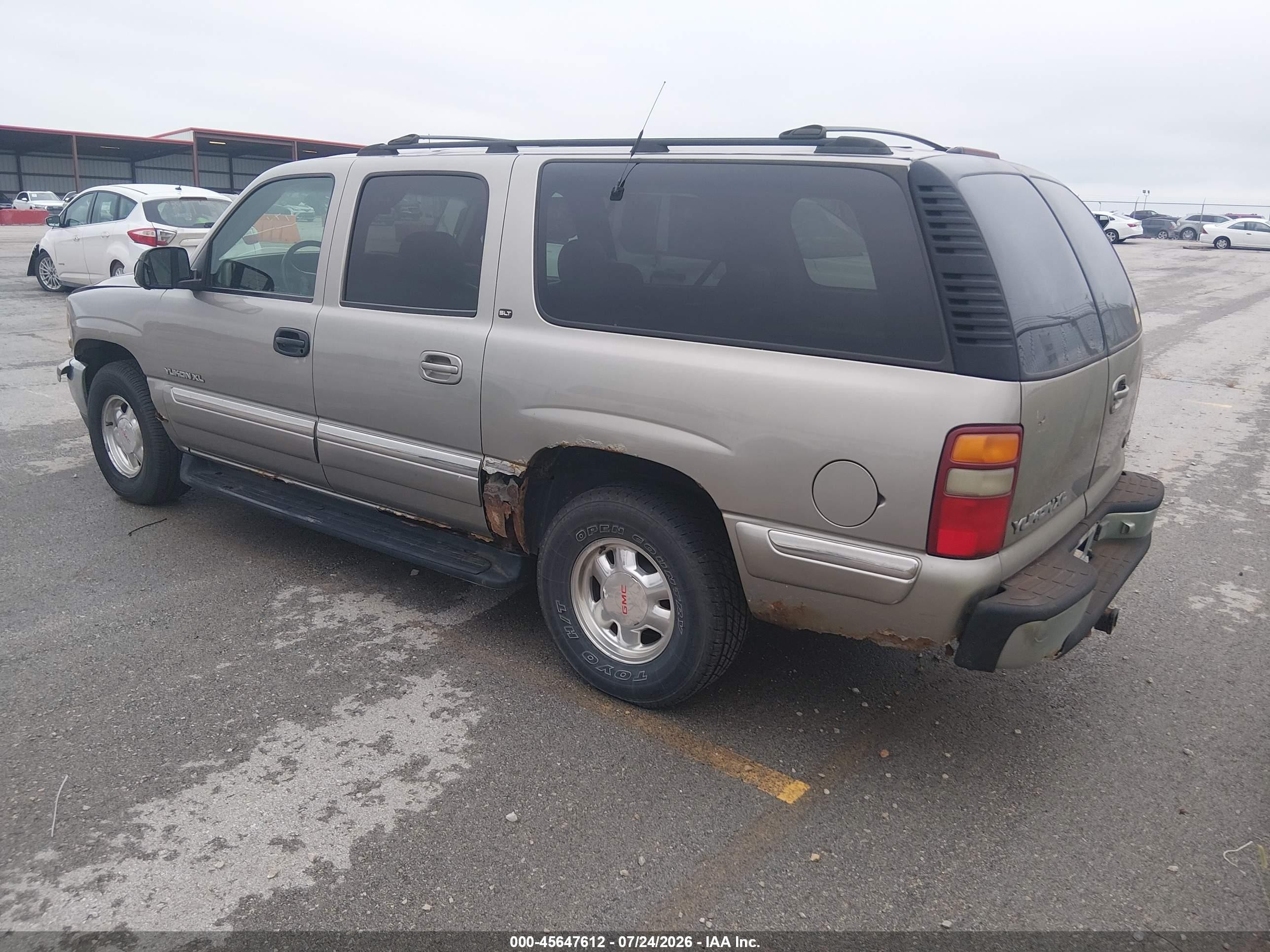 2000 Gmc Yukon Xl 1500 Slt Beige vin: 3GKFK16T3YG109592