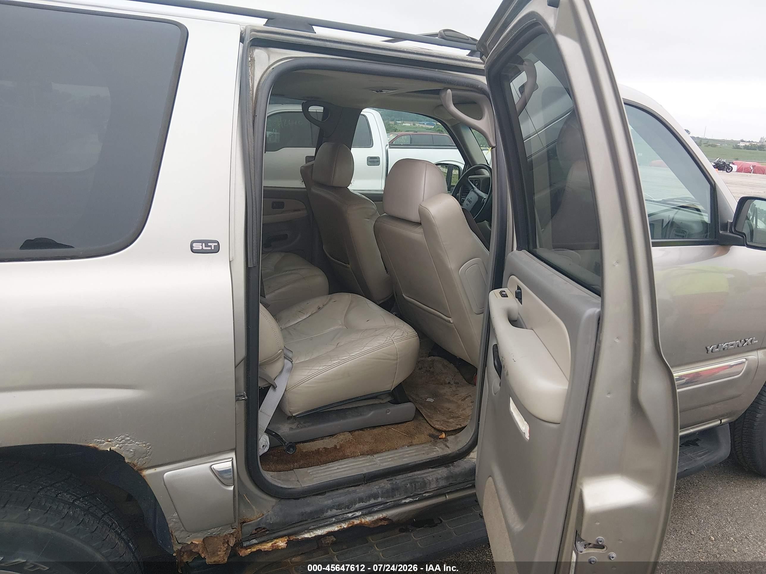 2000 Gmc Yukon Xl 1500 Slt Beige vin: 3GKFK16T3YG109592