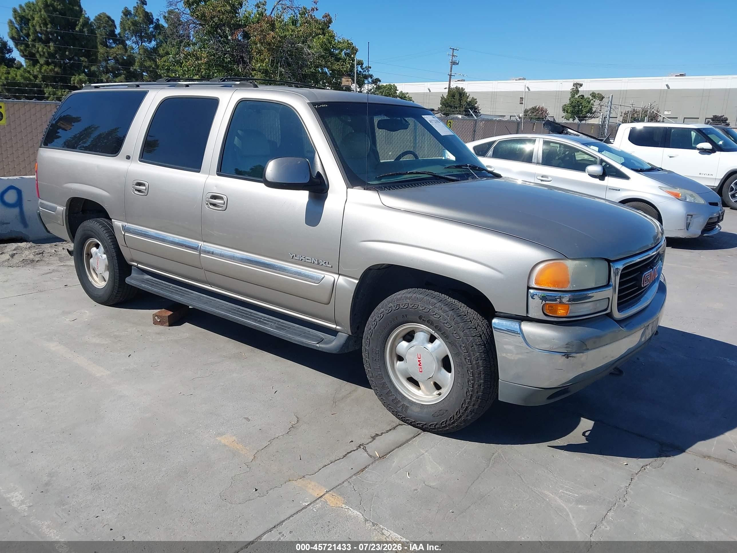 2001 Gmc Yukon Xl 1500 Slt Beige vin: 3GKFK16T51G152577