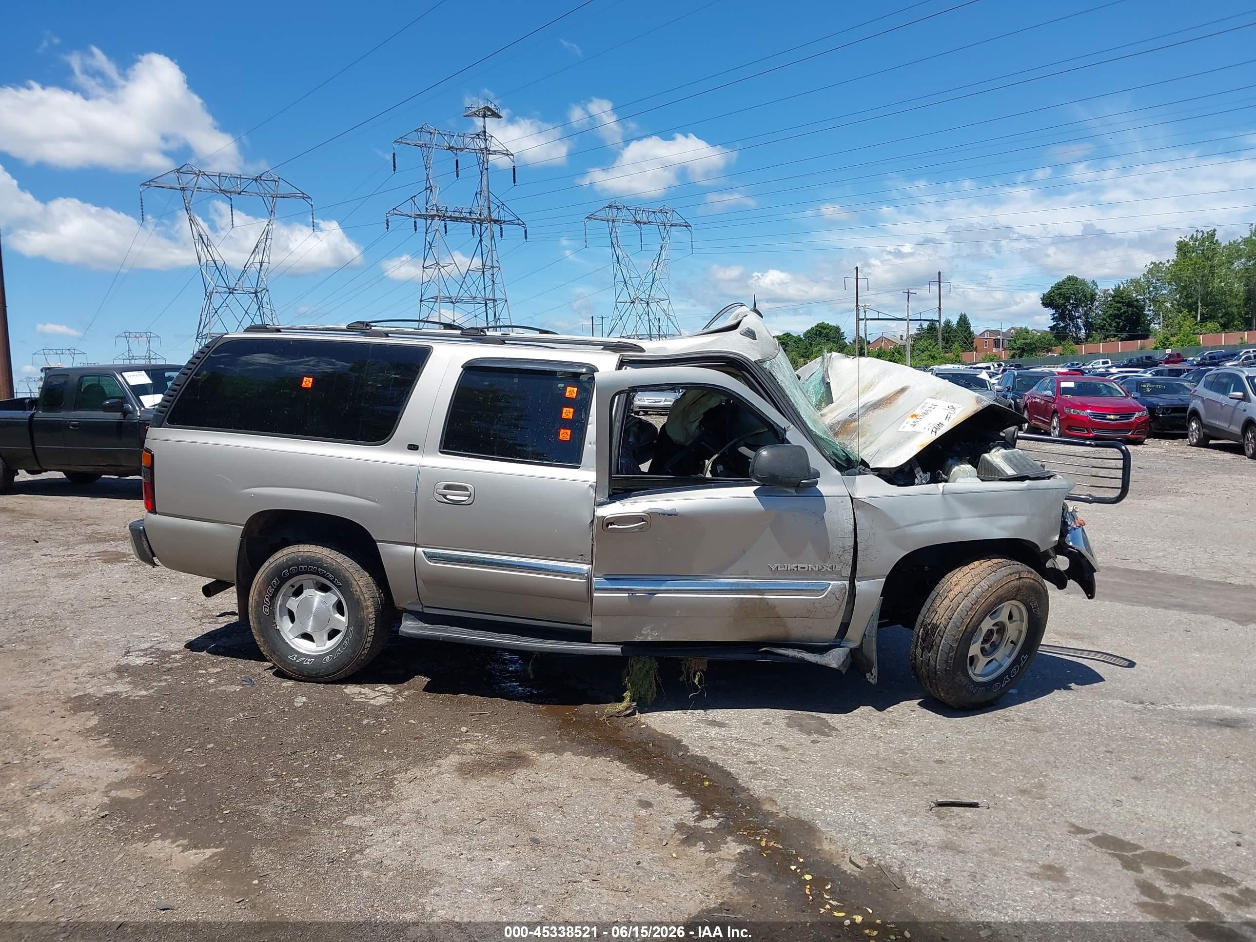 2004 Gmc Yukon Xl 1500 Slt Gold vin: 3GKFK16T54G215259
