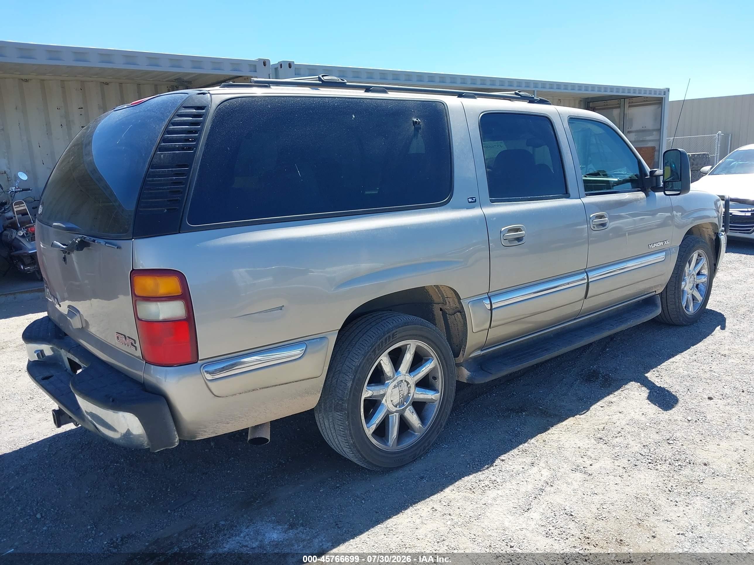 2000 Gmc Yukon Xl 1500 Slt Champagne vin: 3GKFK16T5YG160771