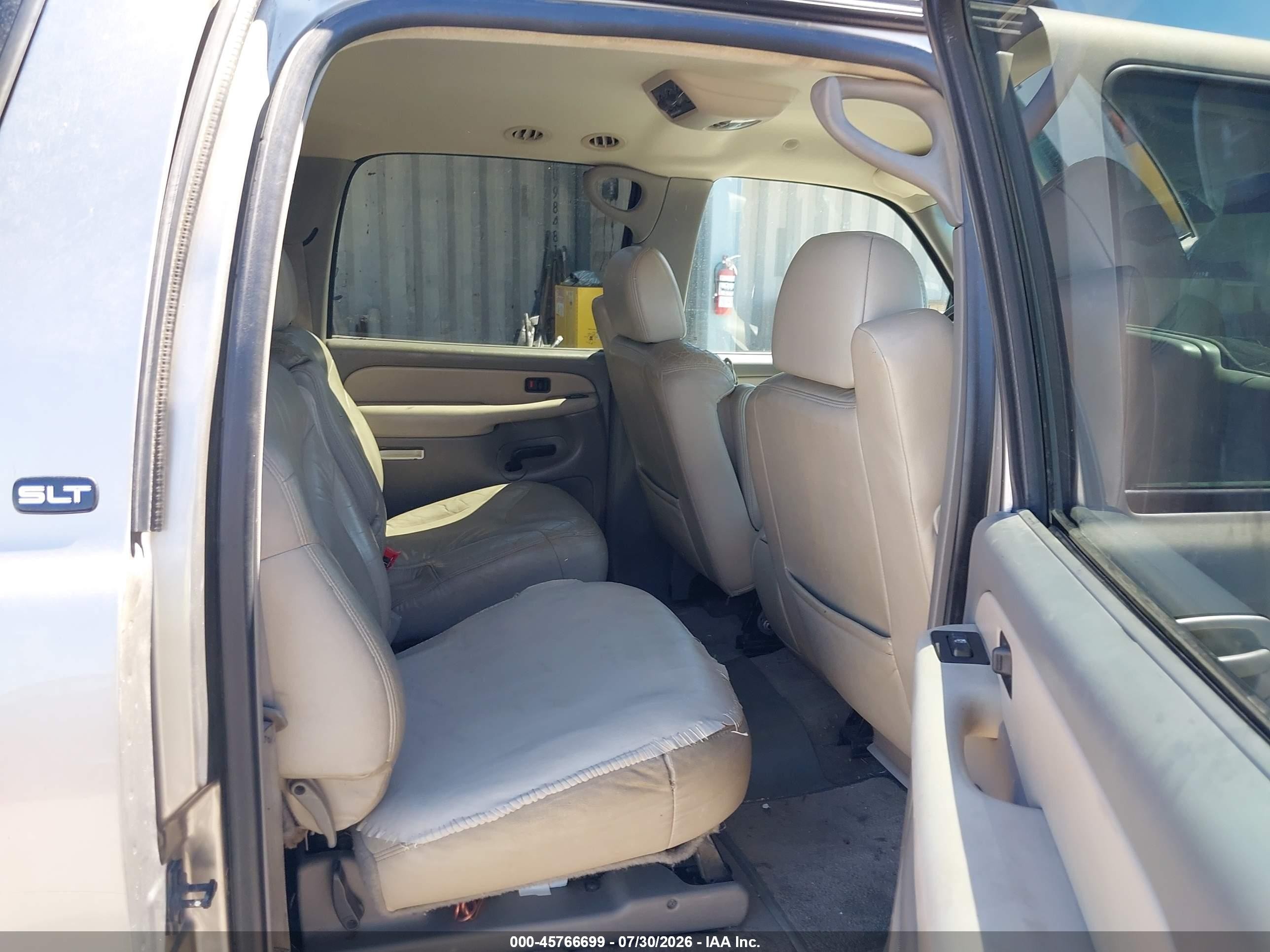 2000 Gmc Yukon Xl 1500 Slt Champagne vin: 3GKFK16T5YG160771