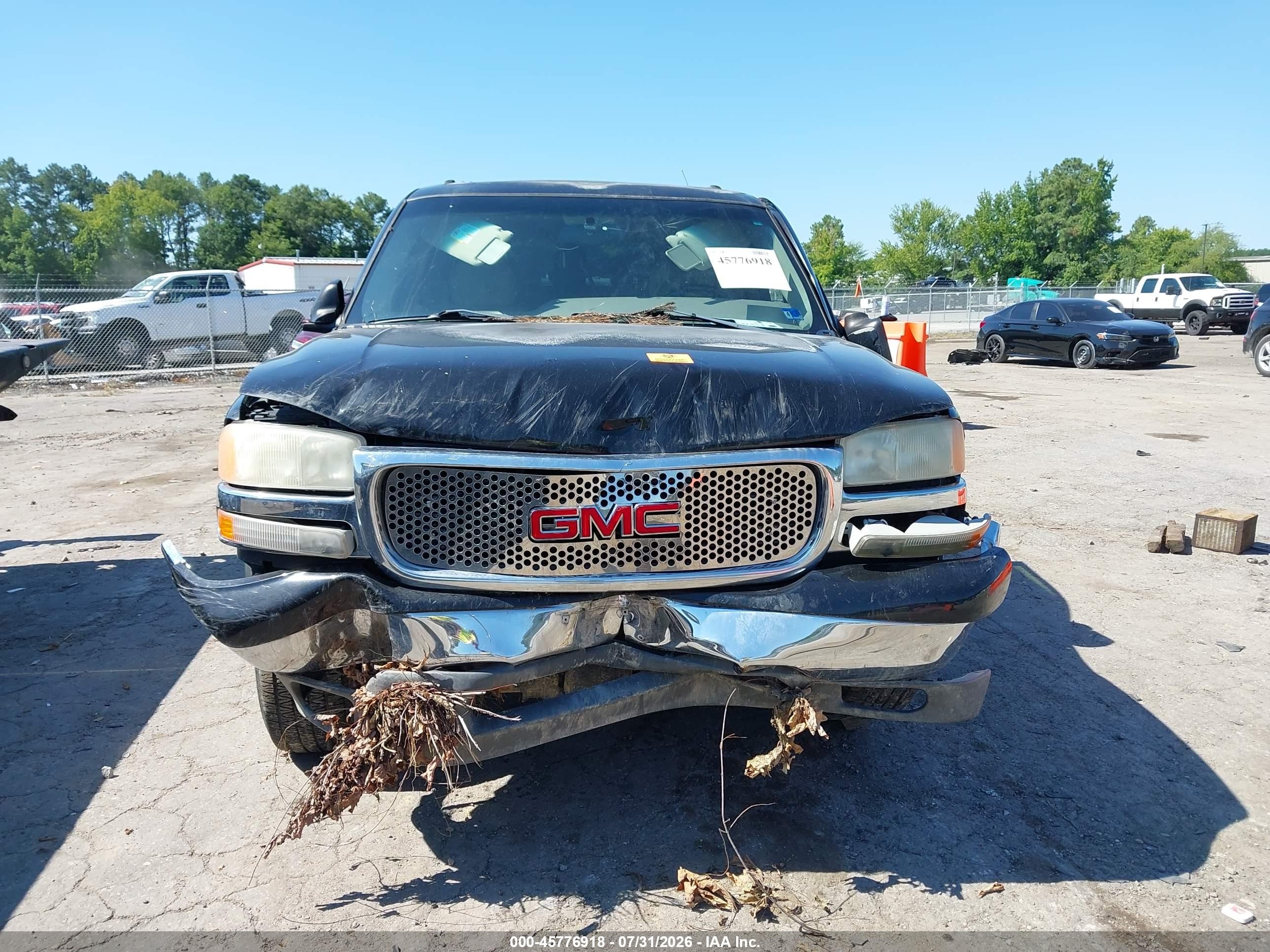 2001 Gmc Yukon Xl 1500 Slt Black vin: 3GKFK16T61G254955