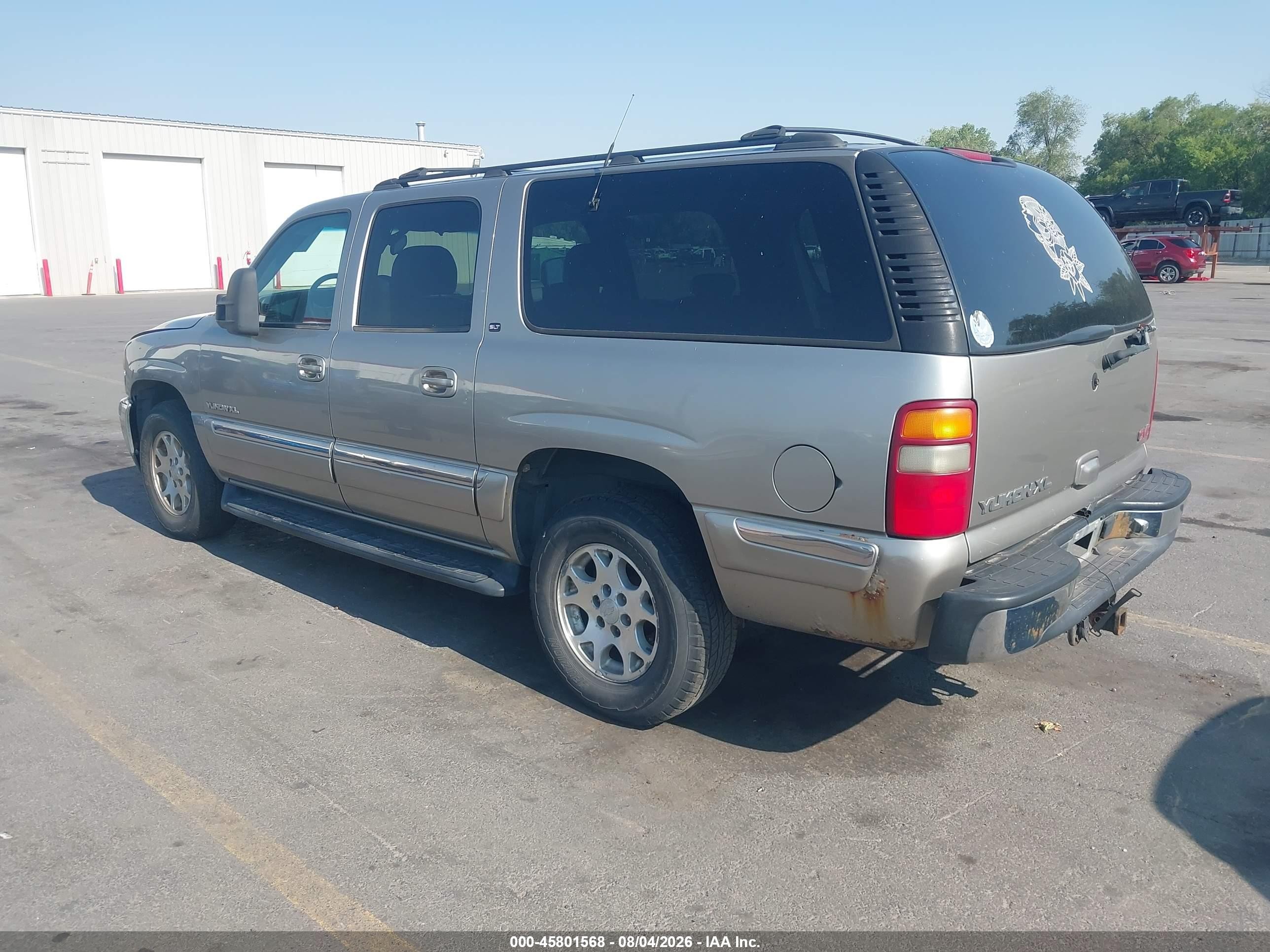 2001 Gmc Yukon Xl 1500 Slt Gold vin: 3GKFK16T71G165525