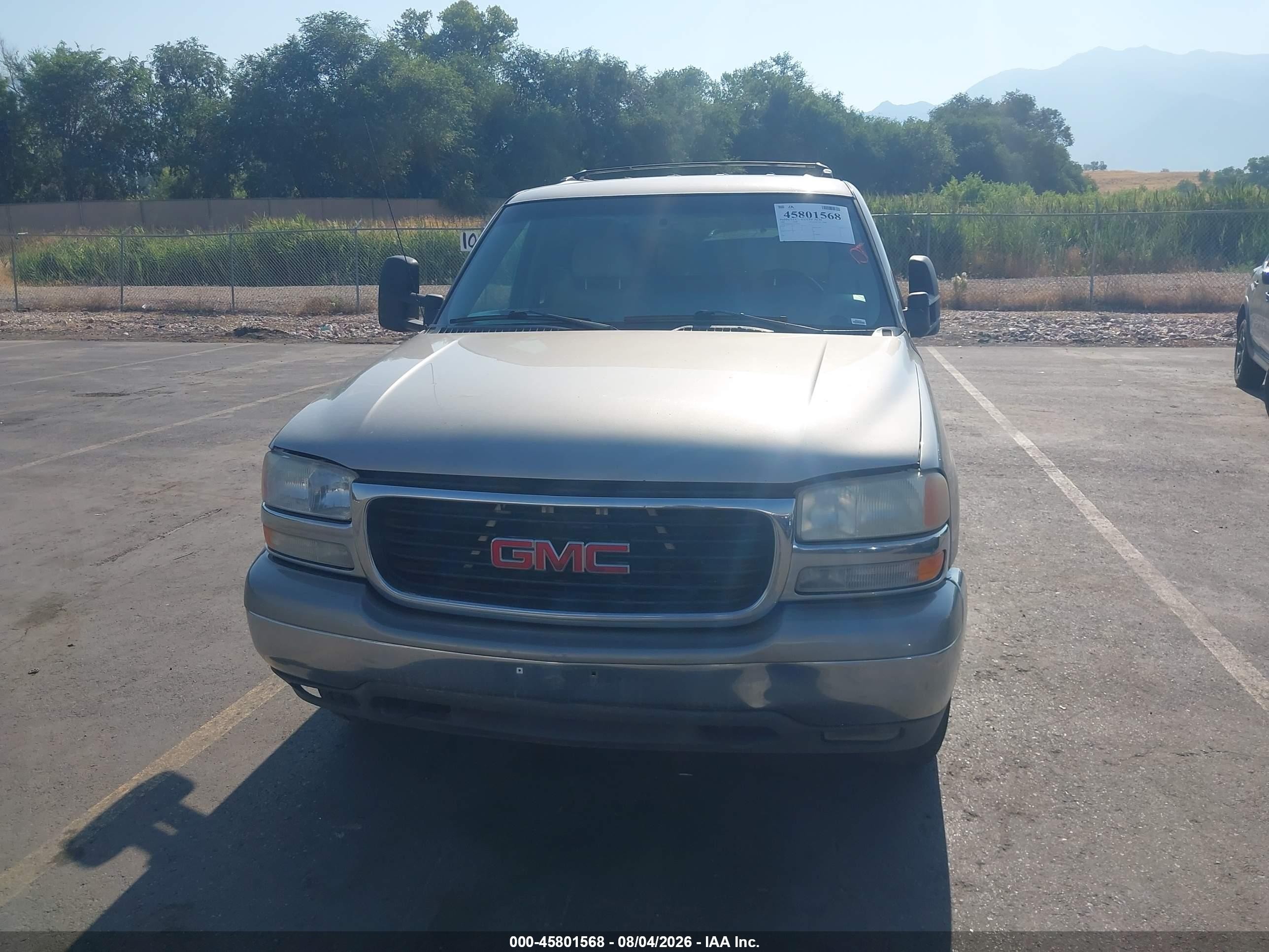 2001 Gmc Yukon Xl 1500 Slt Gold vin: 3GKFK16T71G165525