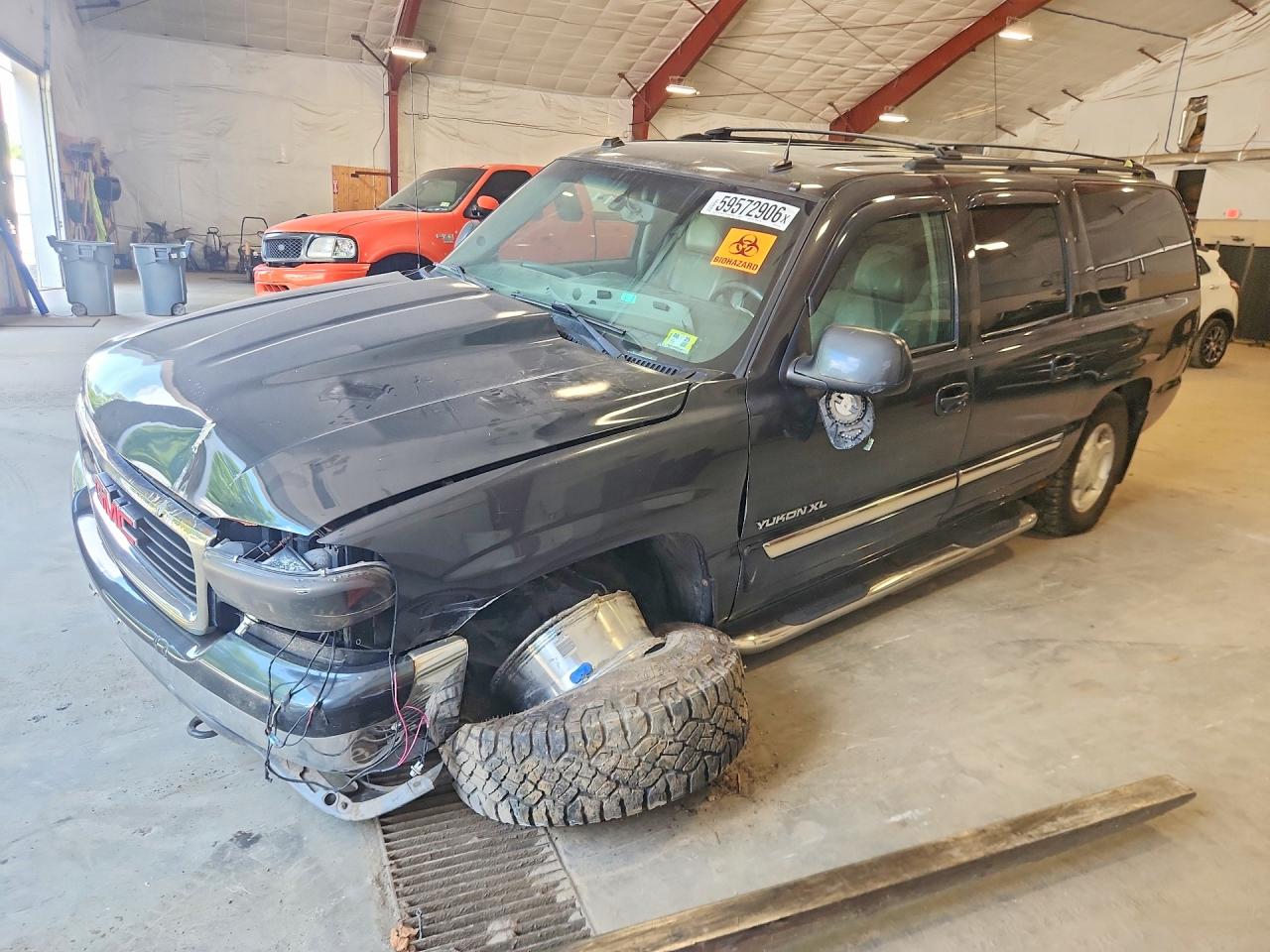 2004 Gmc Yukon Xl K1500 Gray vin: 3GKFK16T74G101750