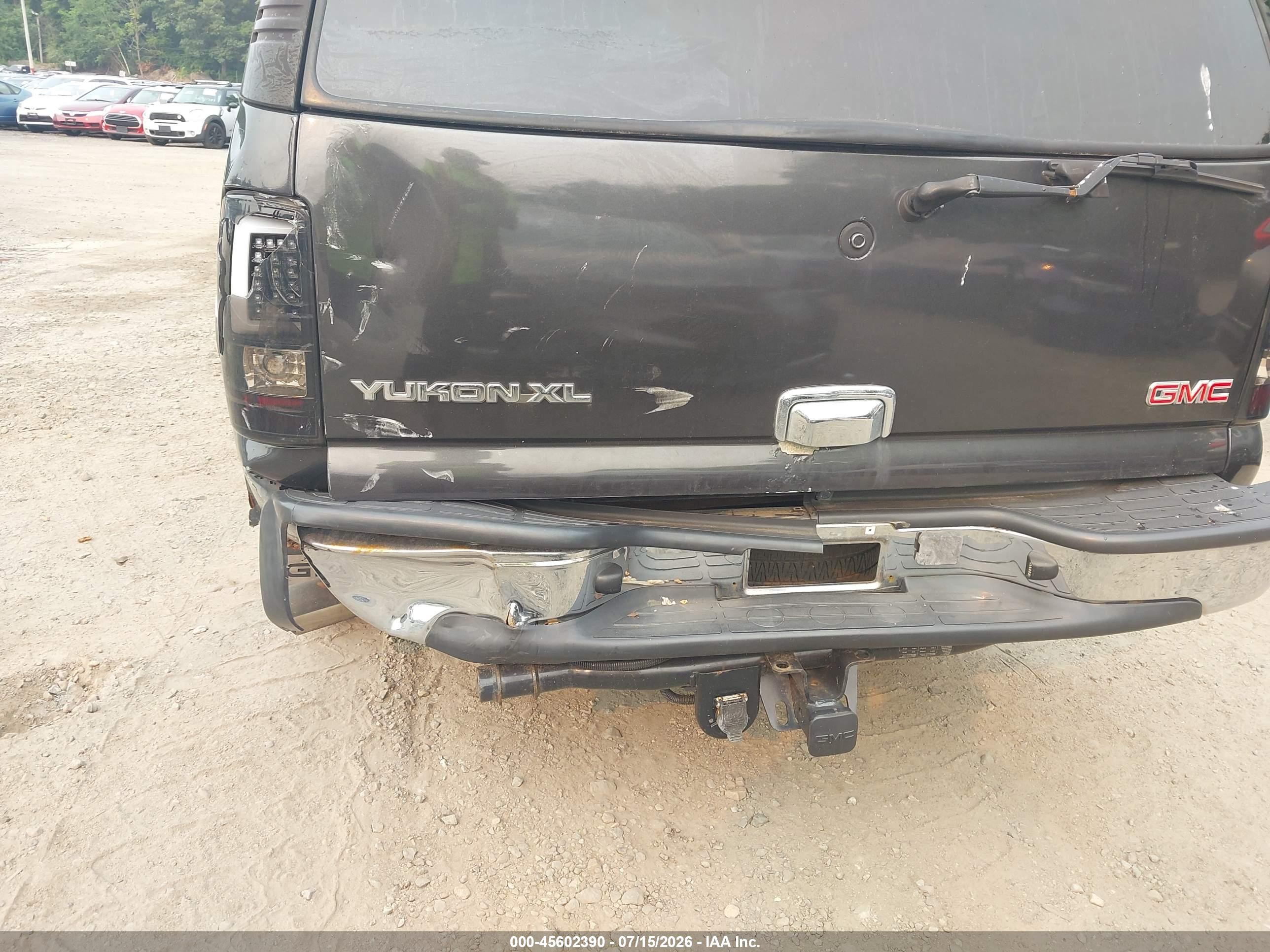 2003 Gmc Yukon Xl 1500 Slt Black vin: 3GKFK16T83G344711