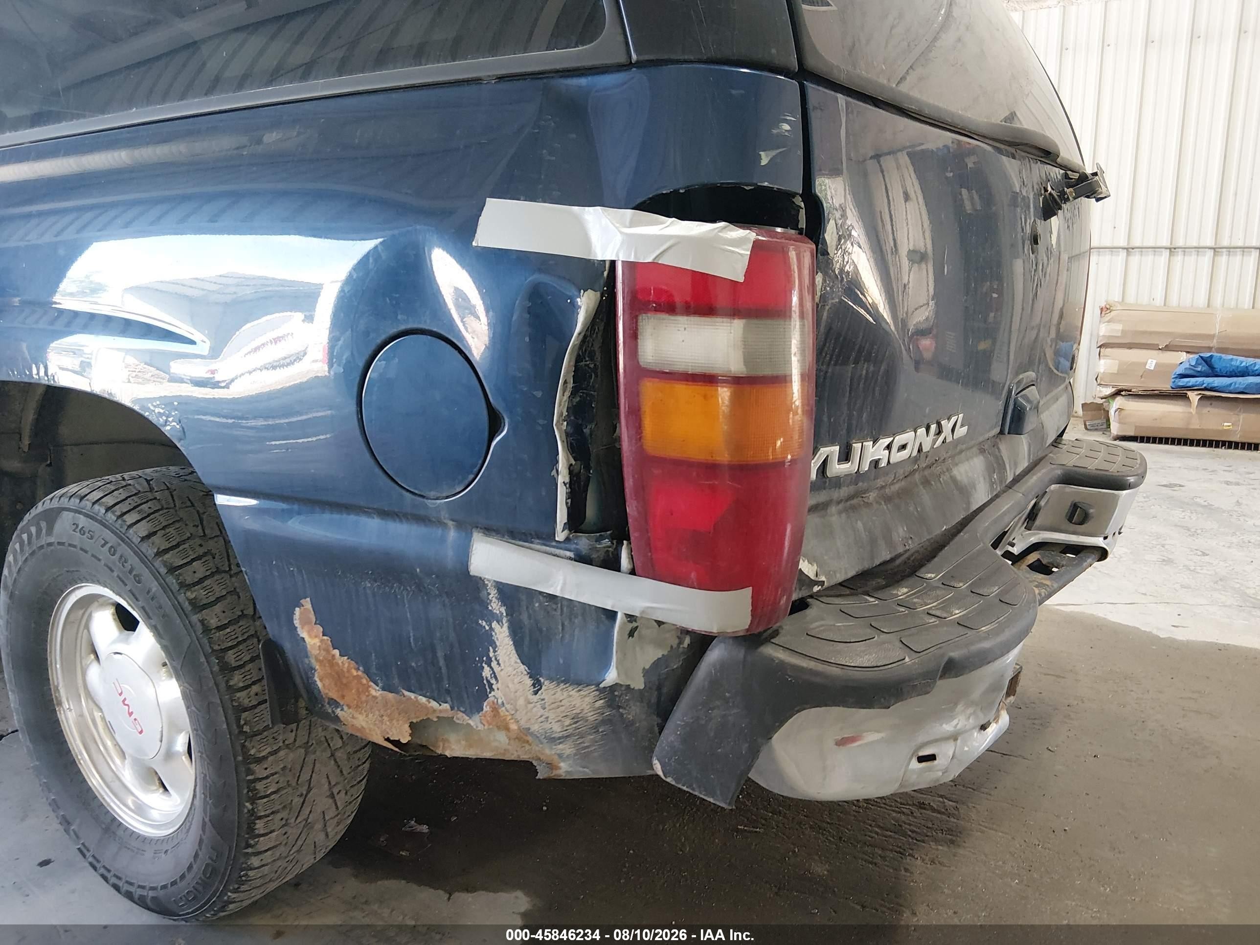 2002 Gmc Yukon Xl K1500 Blue vin: 3GKFK16Z02G284376