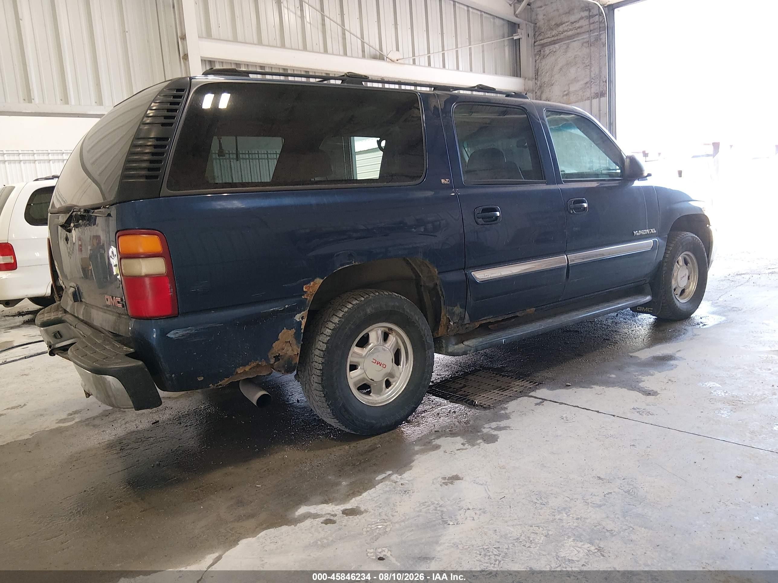 2002 Gmc Yukon Xl K1500 Blue vin: 3GKFK16Z02G284376