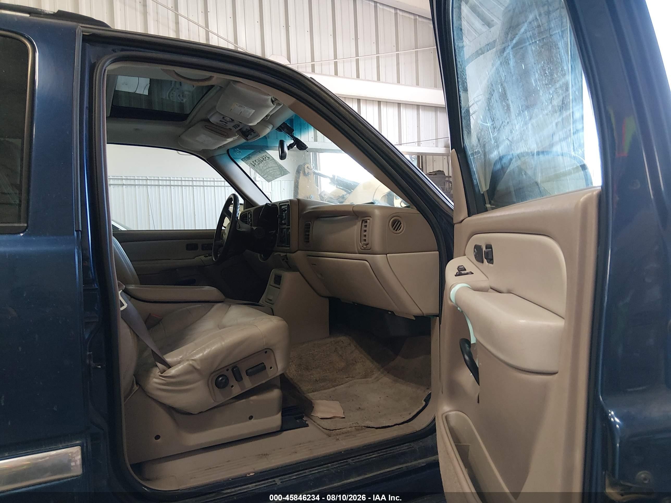 2002 Gmc Yukon Xl K1500 Blue vin: 3GKFK16Z02G284376
