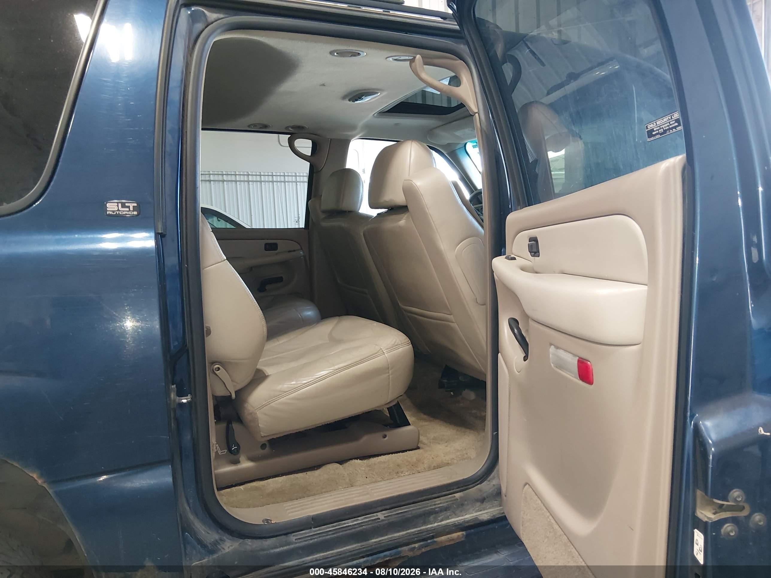 2002 Gmc Yukon Xl K1500 Blue vin: 3GKFK16Z02G284376
