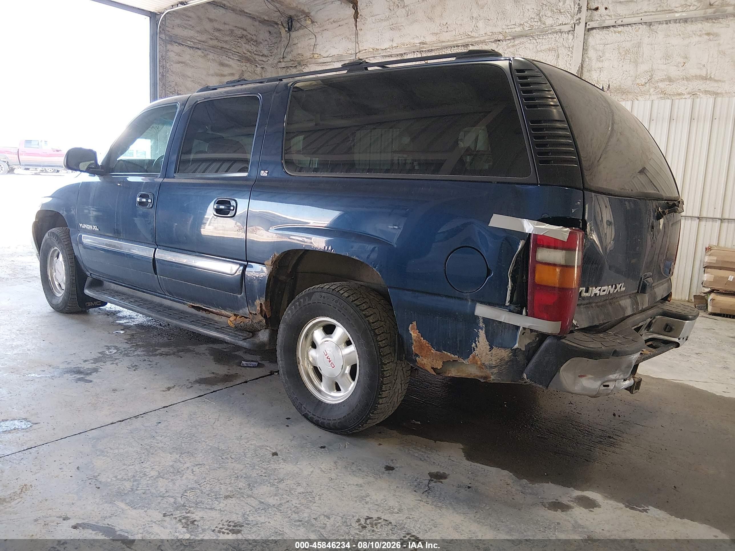 2002 Gmc Yukon Xl K1500 Blue vin: 3GKFK16Z02G284376