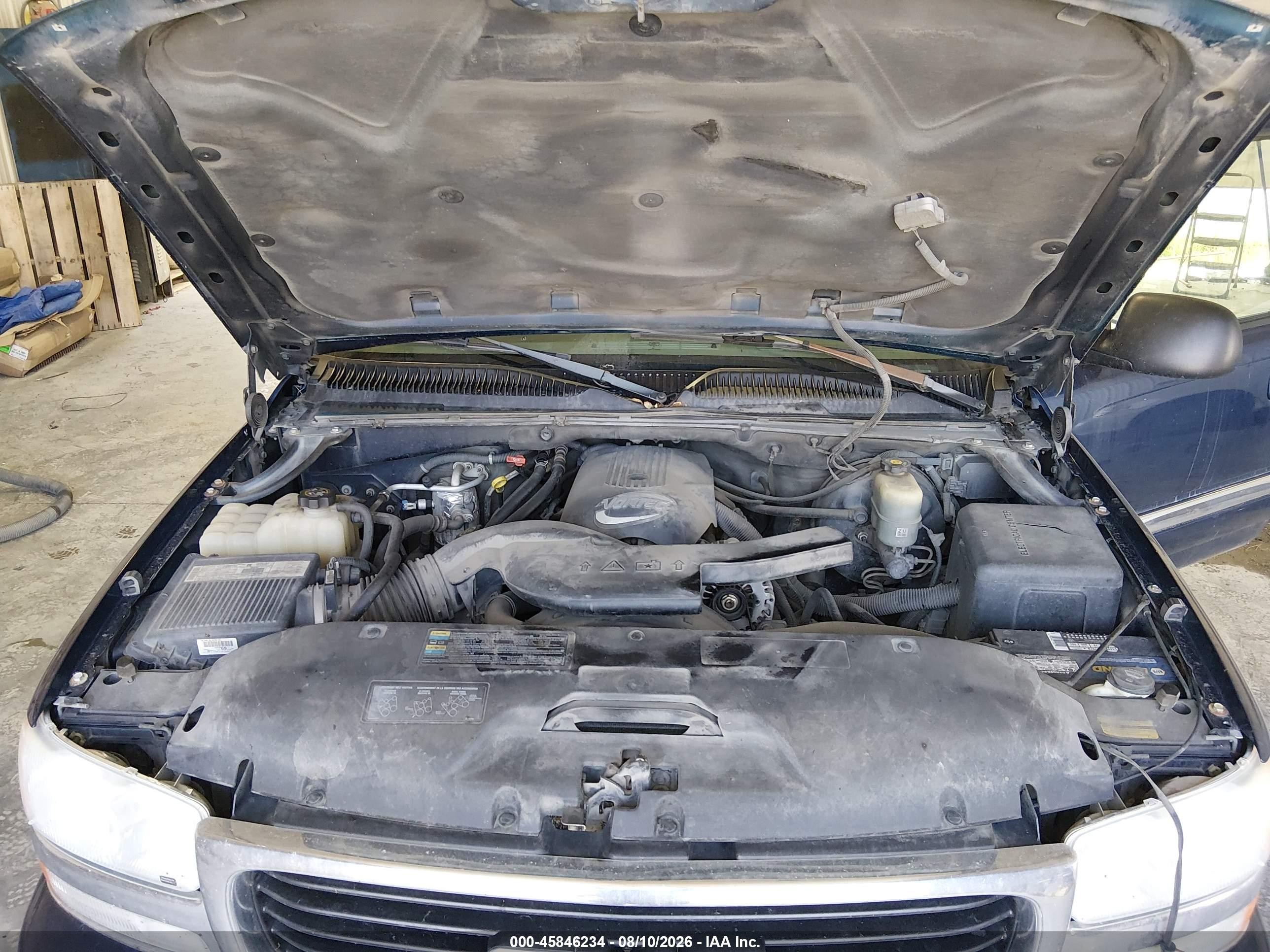 2002 Gmc Yukon Xl K1500 Blue vin: 3GKFK16Z02G284376