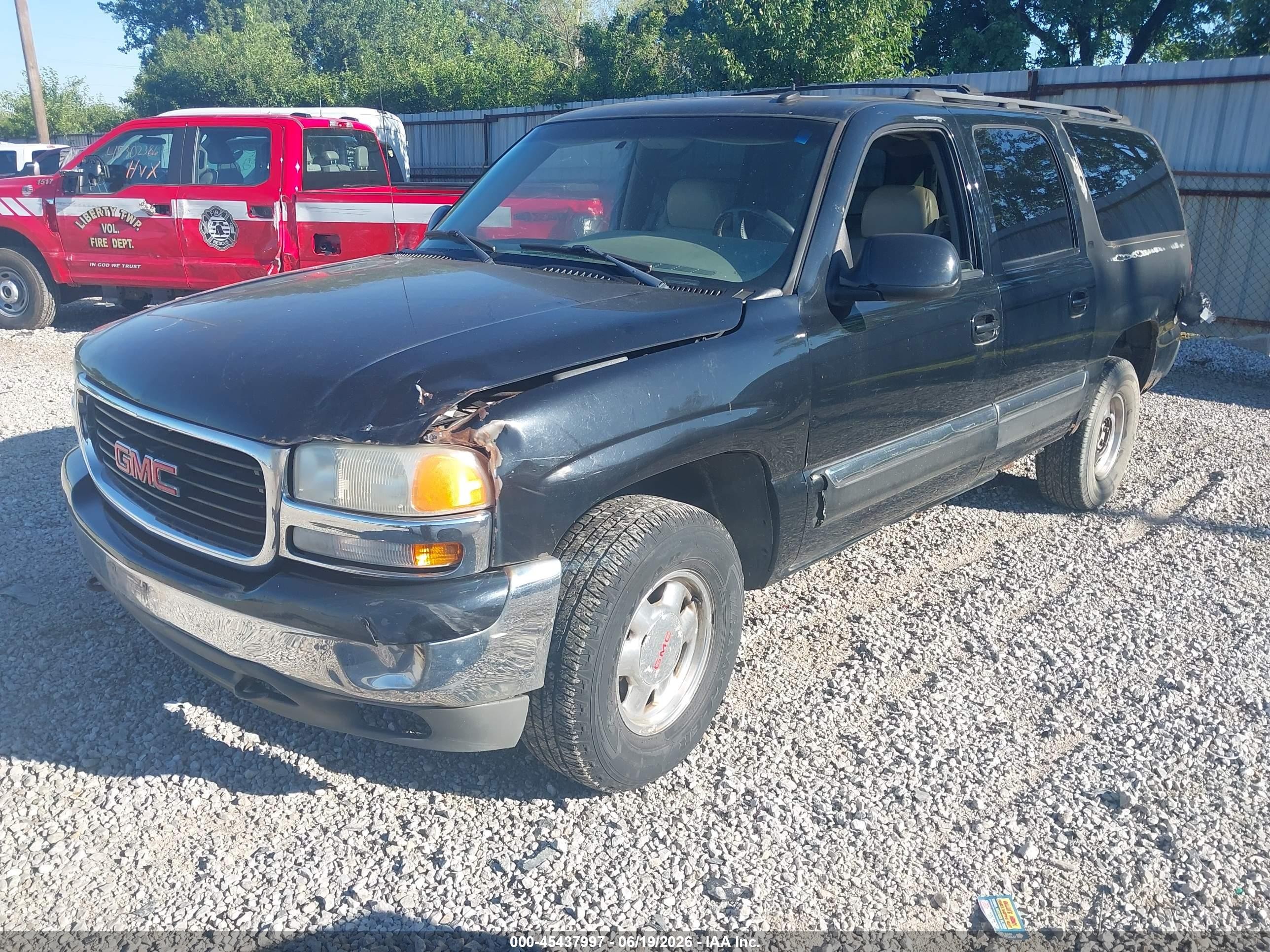 2002 Gmc Yukon Xl 1500 Slt Черный vin: 3GKFK16Z02G343328